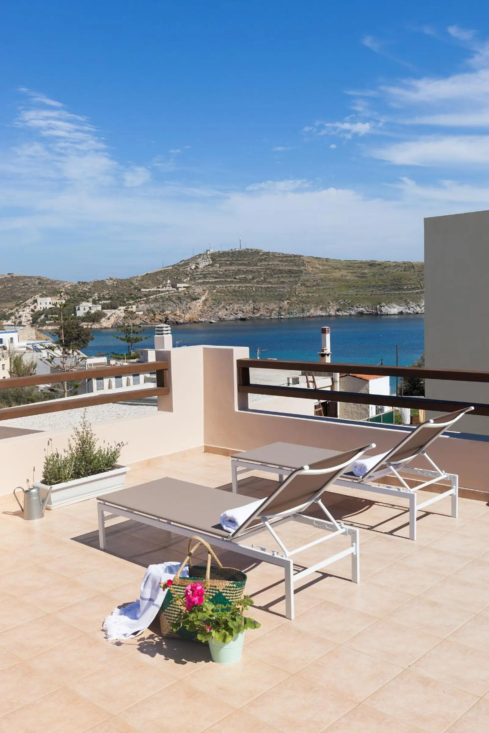 Balcony/Terrace in Syra Suites