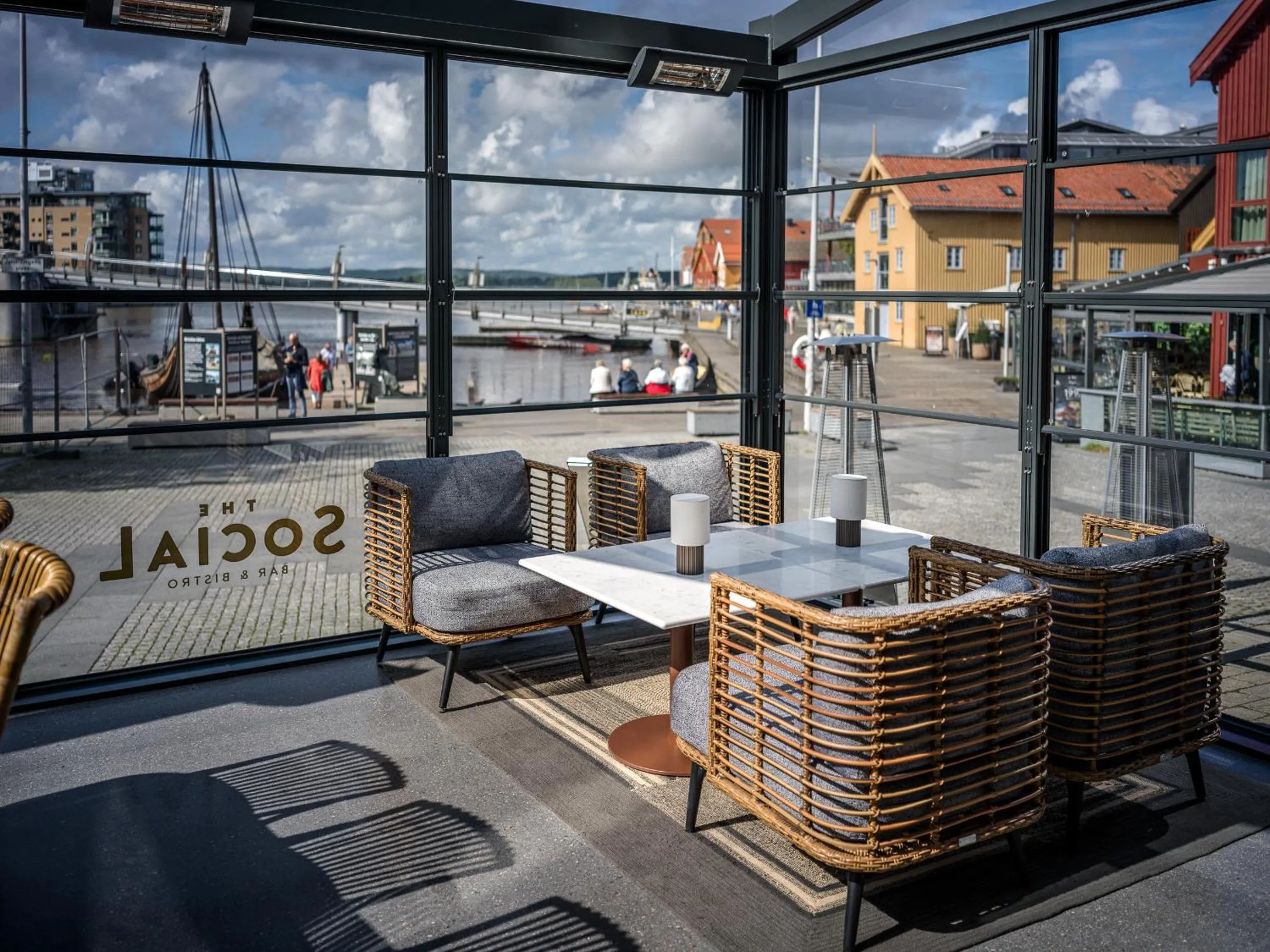 Restaurant/places to eat in Quality Hotel Tønsberg