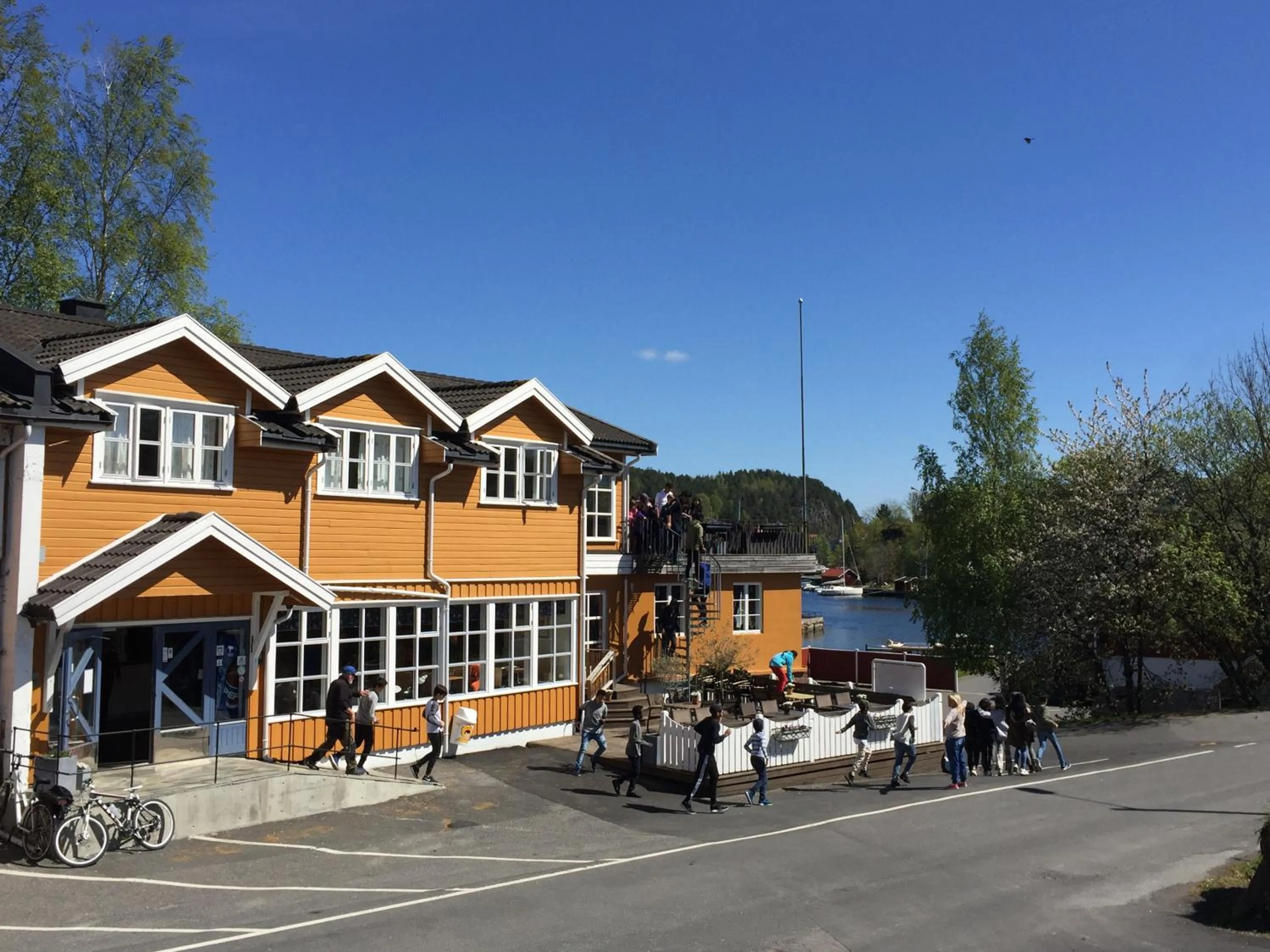Facade/entrance in Kragerø Sportell & Apartments