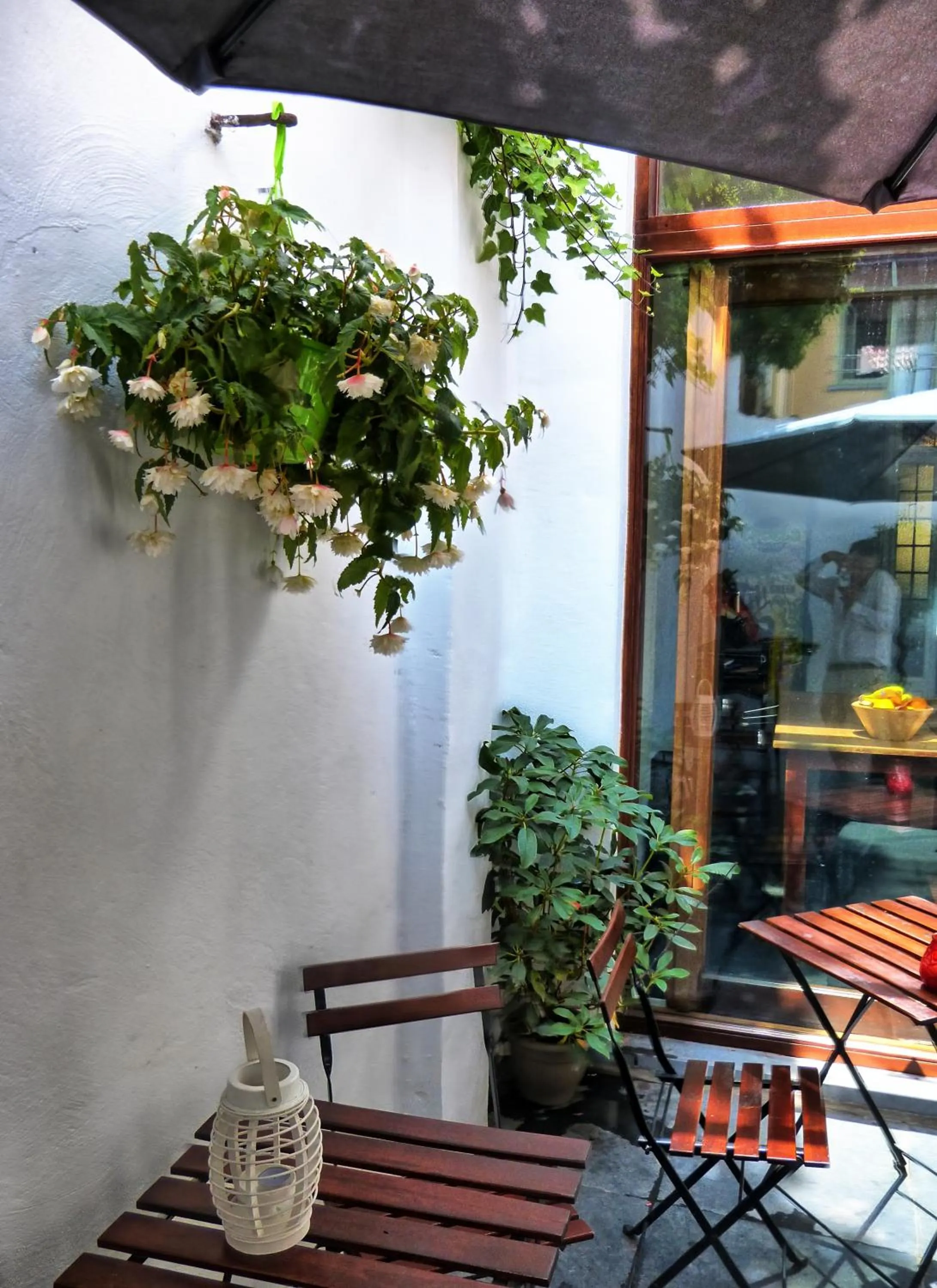 Balcony/Terrace in Hostel Lybeer Private Rooms just for two!