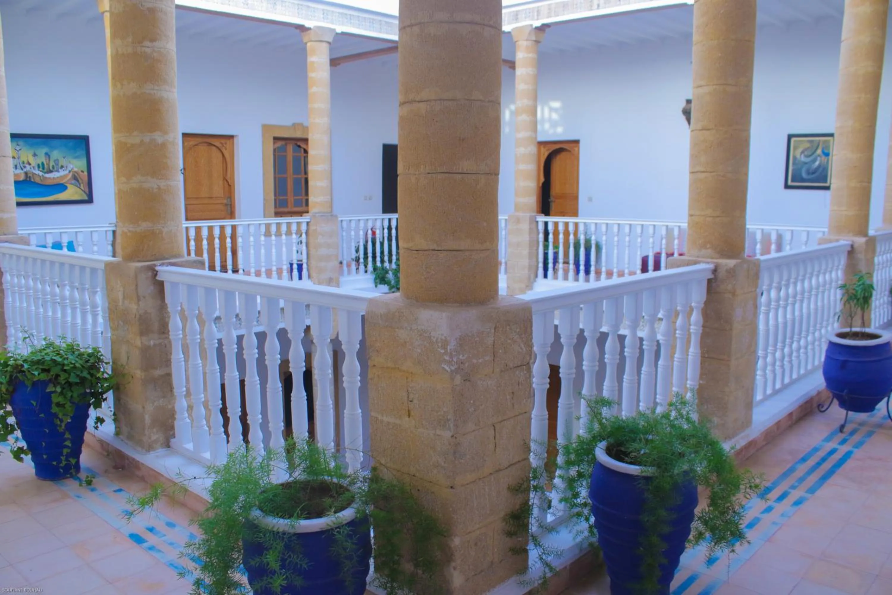 Decorative detail in Palais Des Remparts