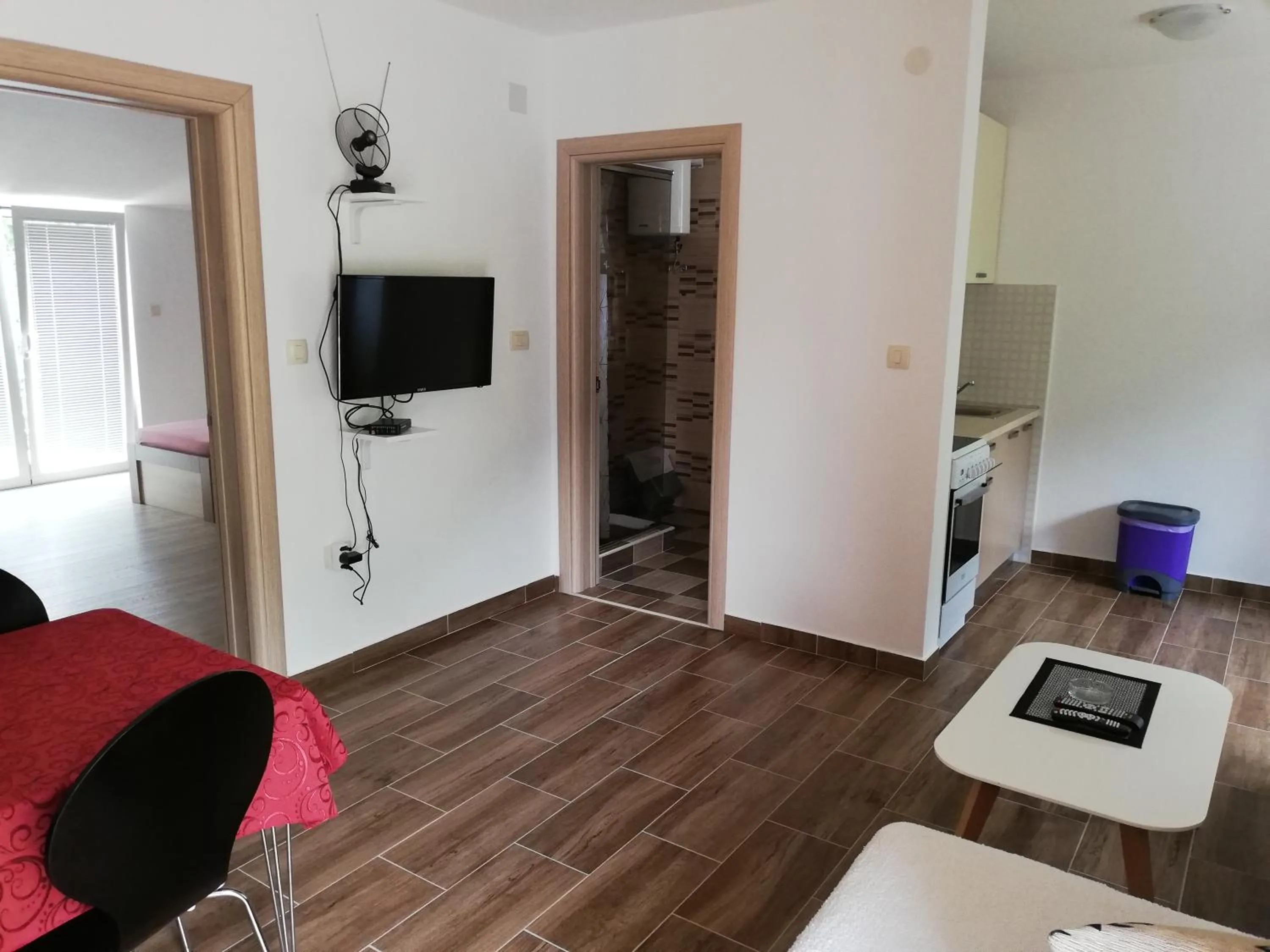 Living room in Ruža Apartments Sea View