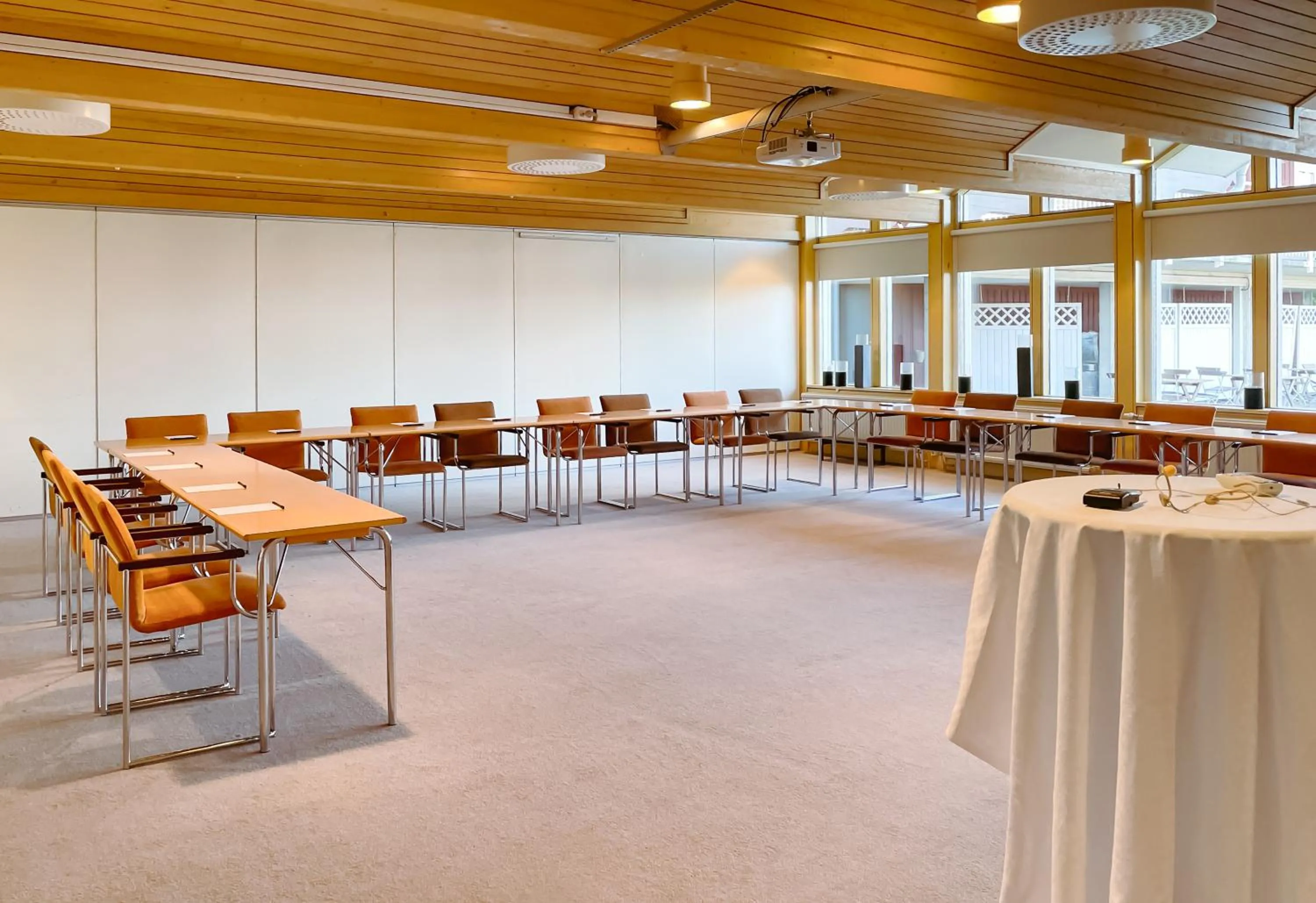 Meeting/conference room in Hotell Gyllene Hornet