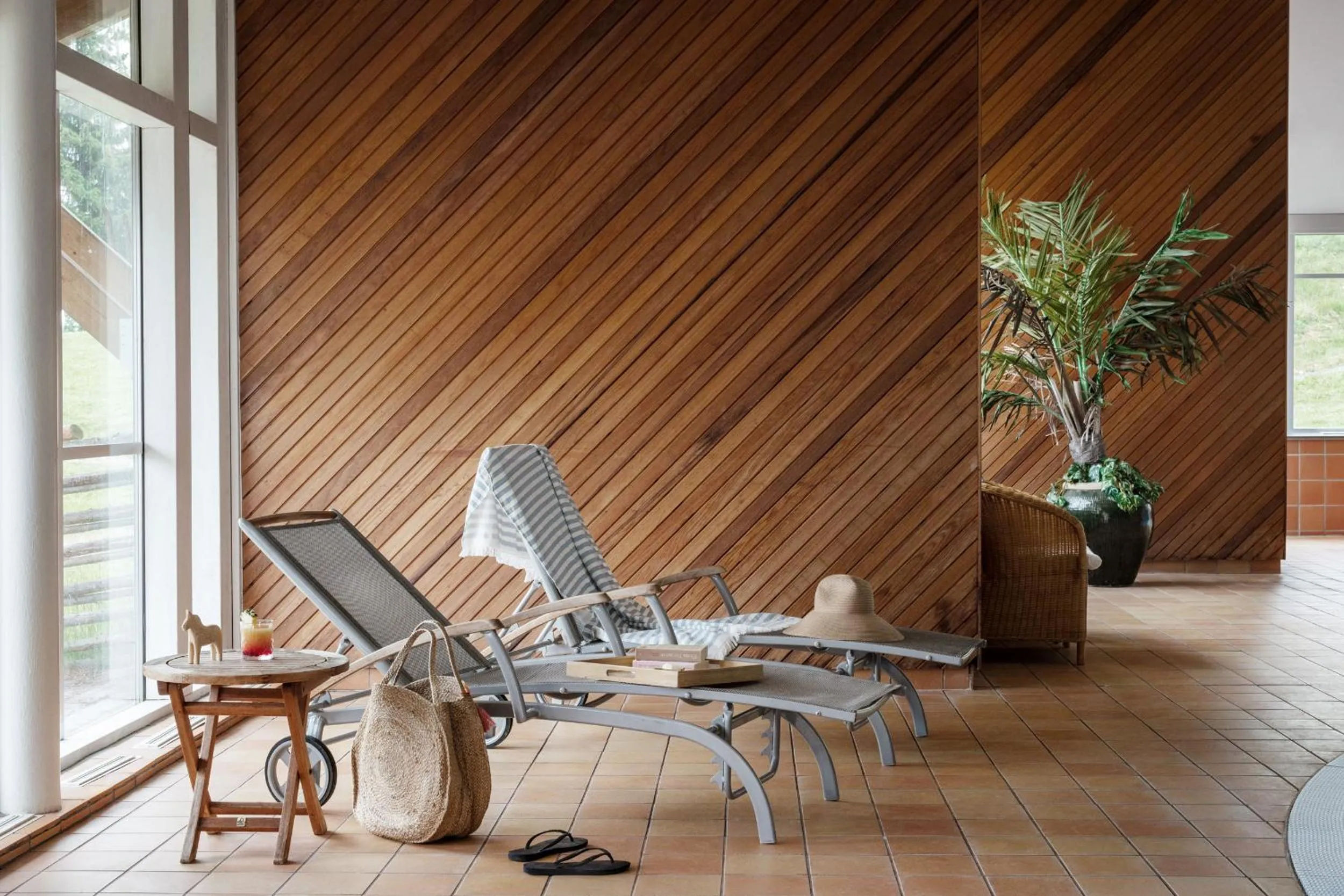 Swimming pool in Hotell Gyllene Hornet