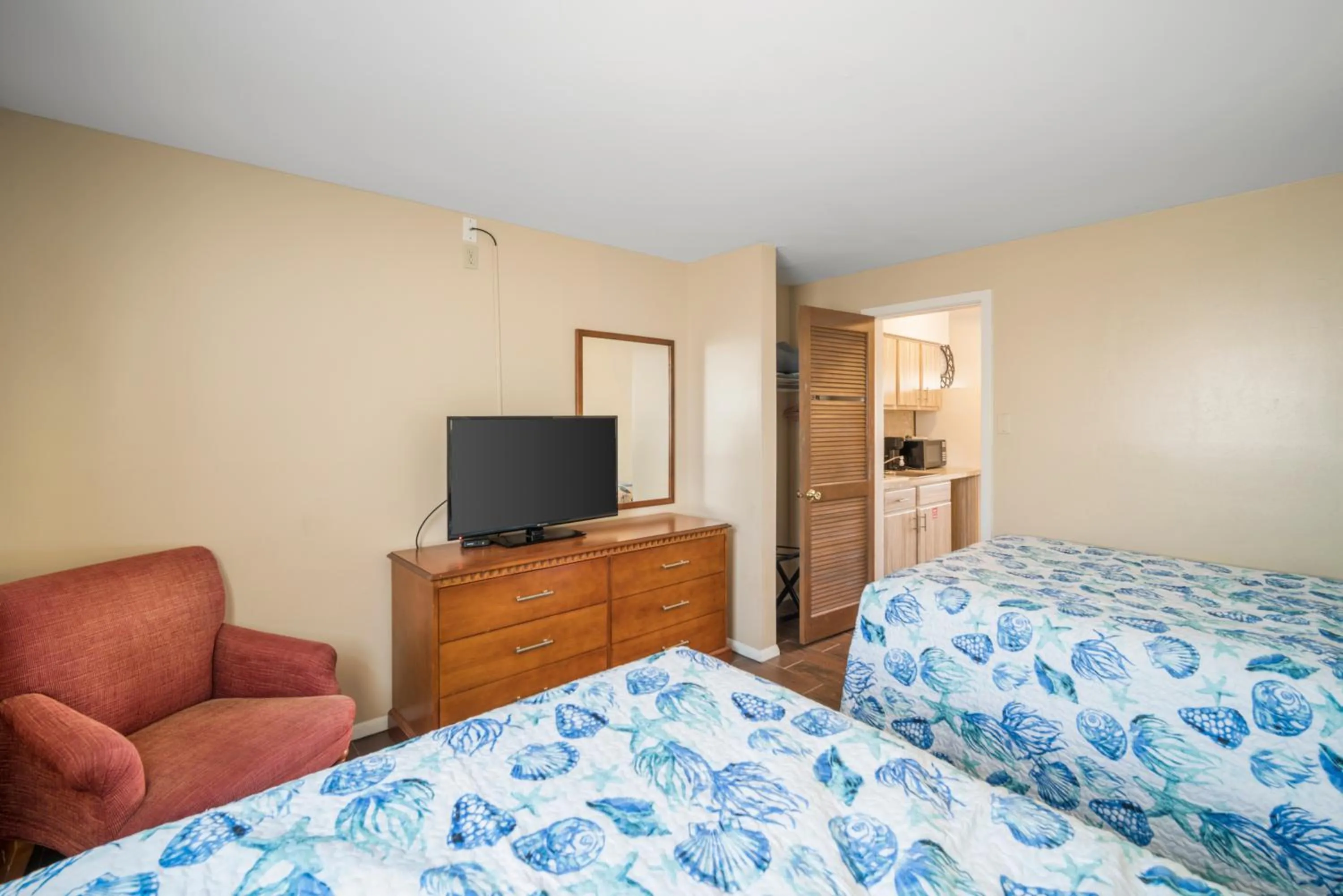 Bedroom, Bed in Sahara Motel
