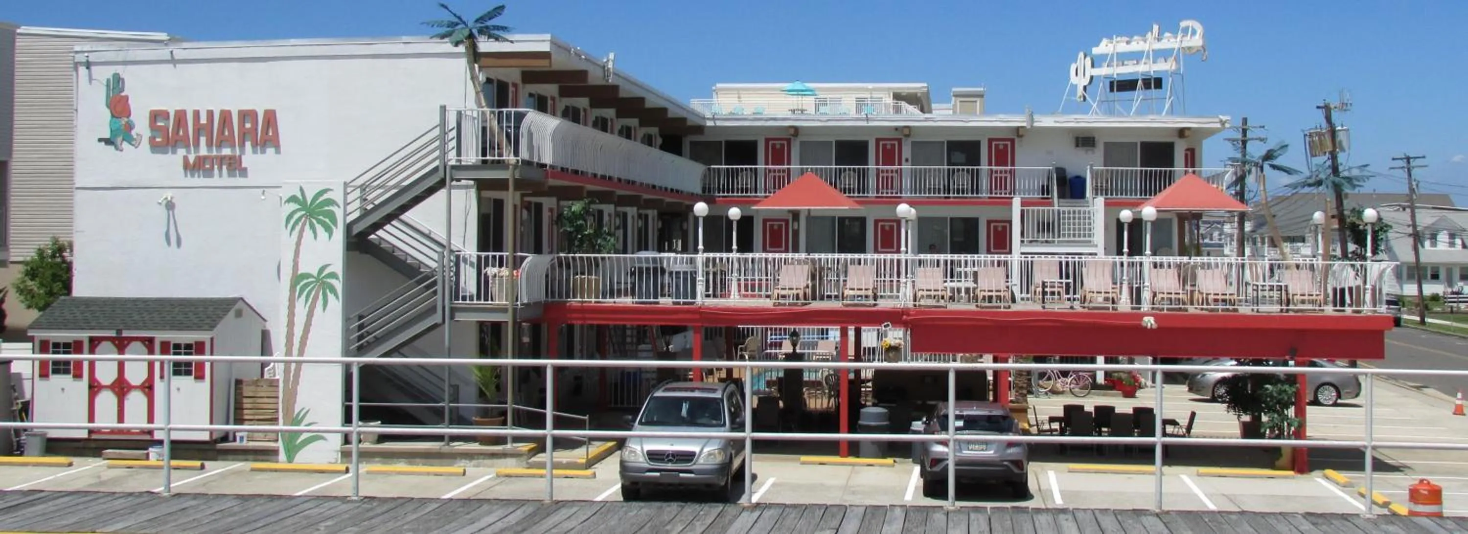 Property building in Sahara Motel