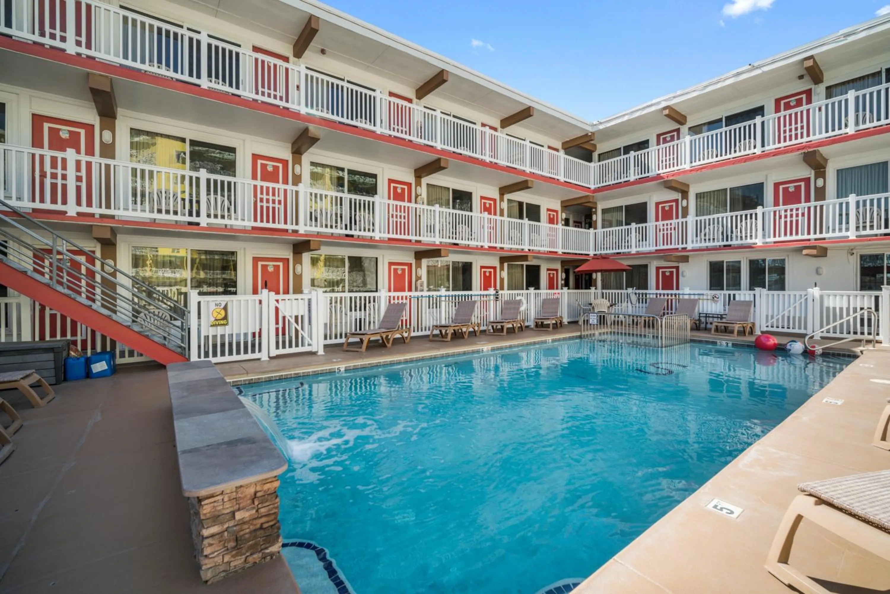 Property building in Sahara Motel