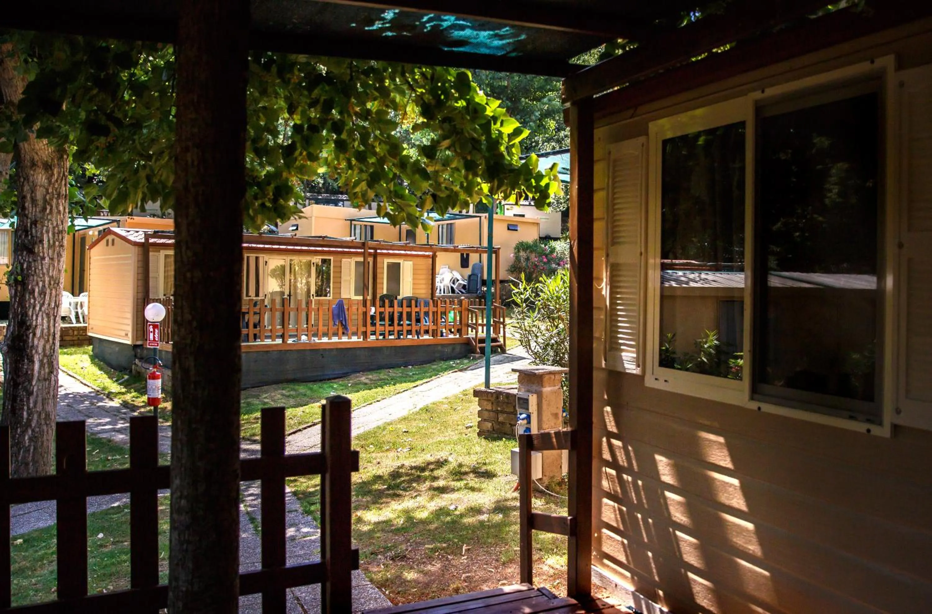 Garden in hu I Pini village