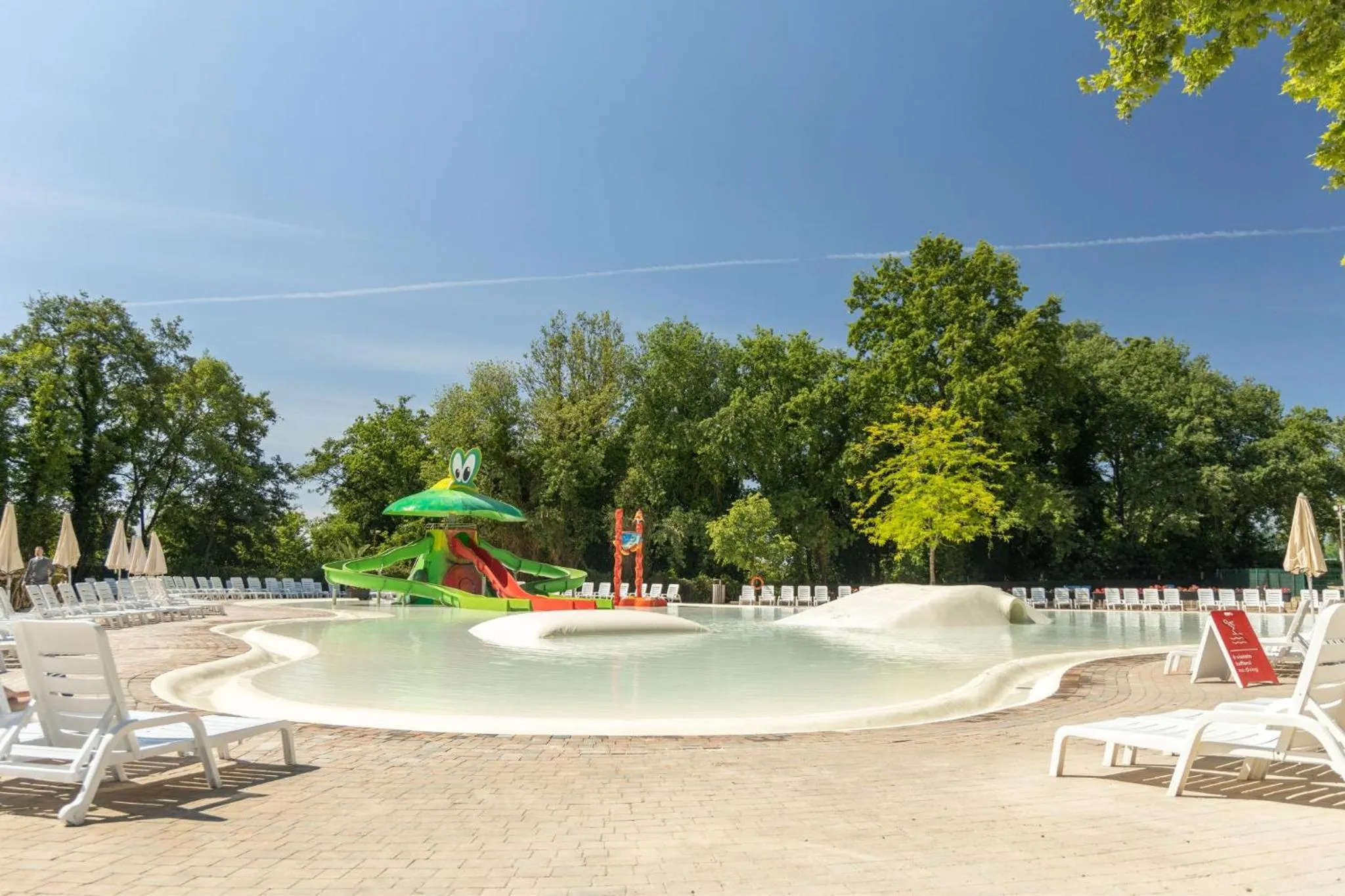 Aqua park in hu I Pini village