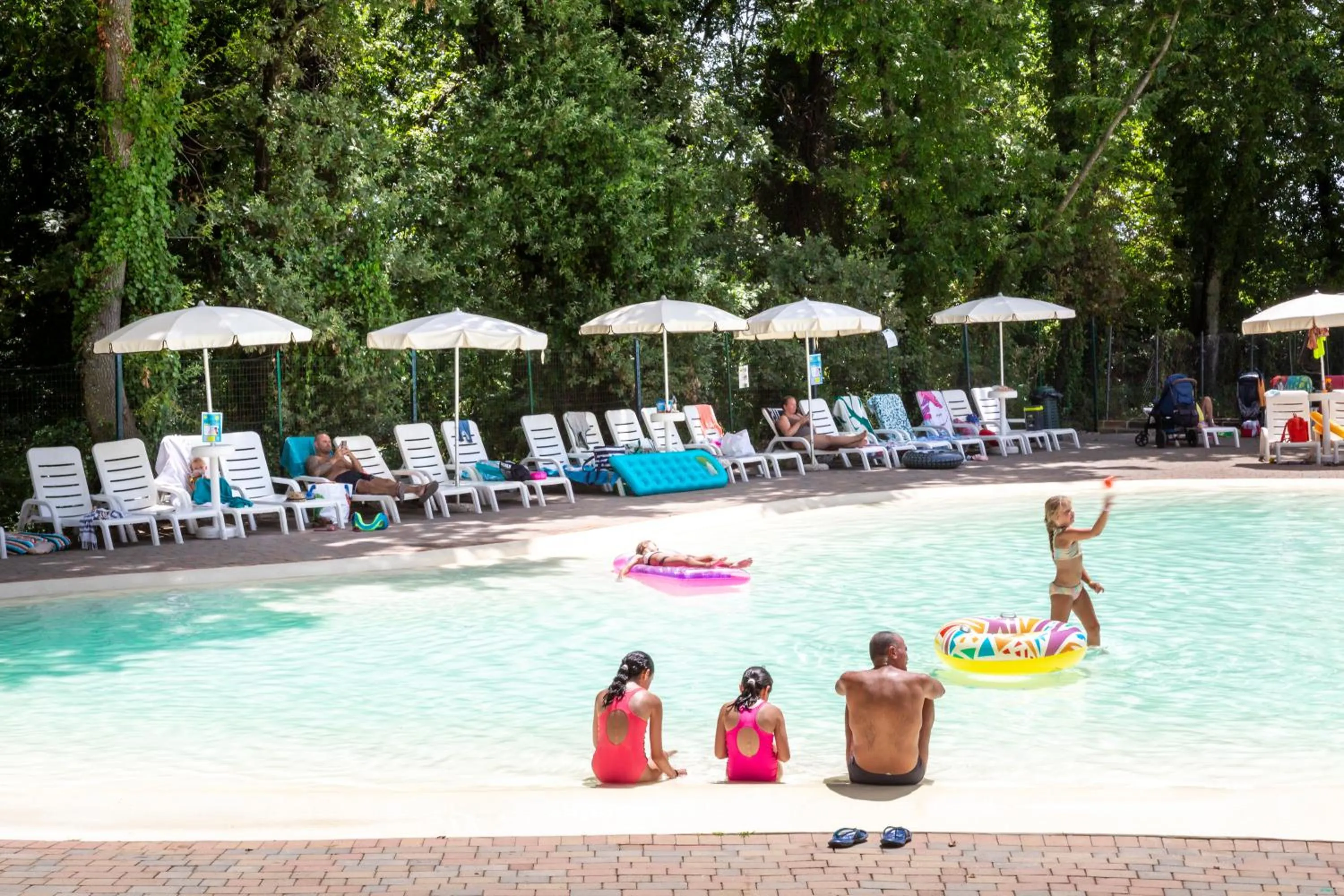 Aqua park in hu I Pini village