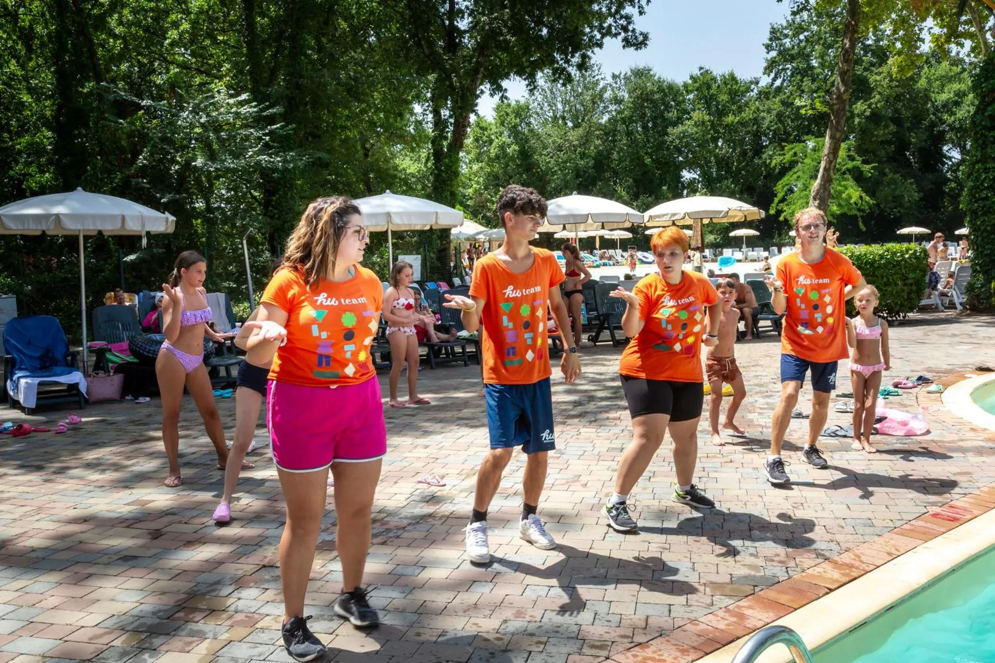 Kids's club in hu I Pini village