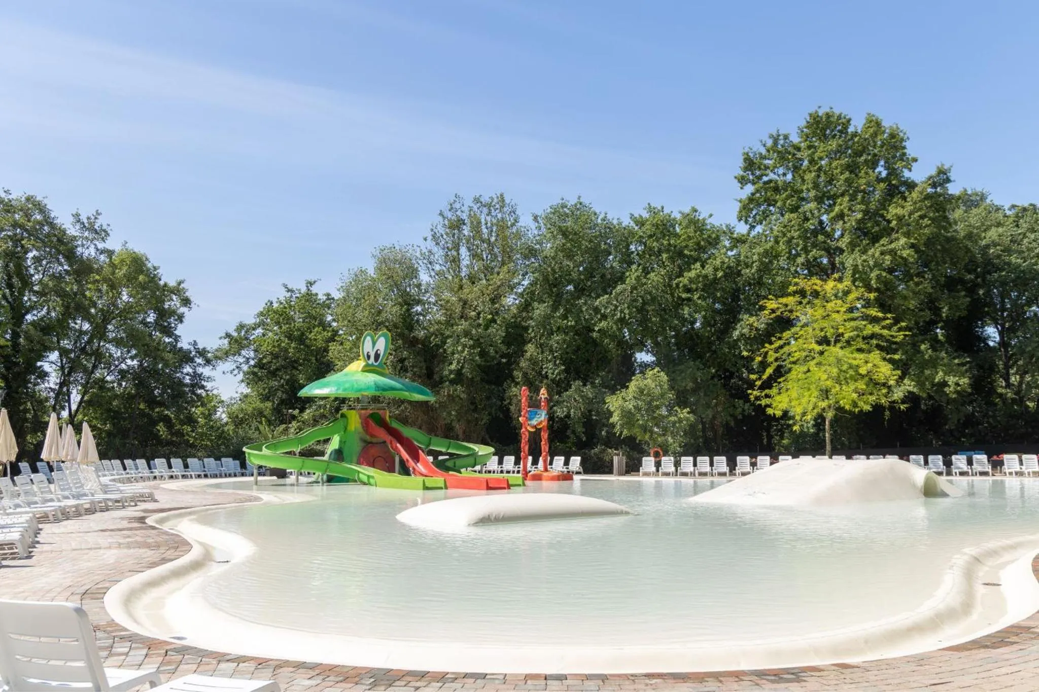 Aqua park in hu I Pini village