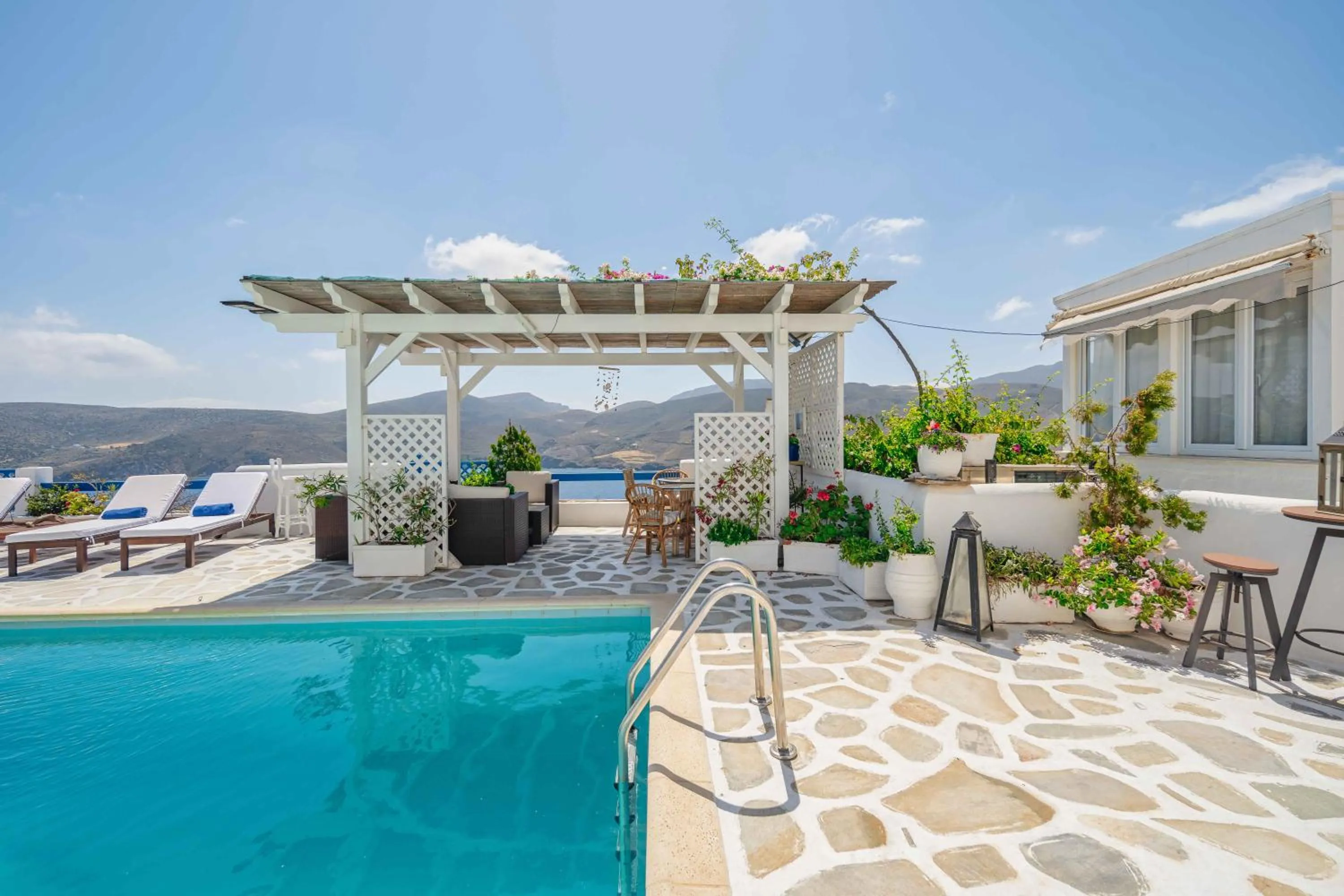 Patio in Studios Kilindra