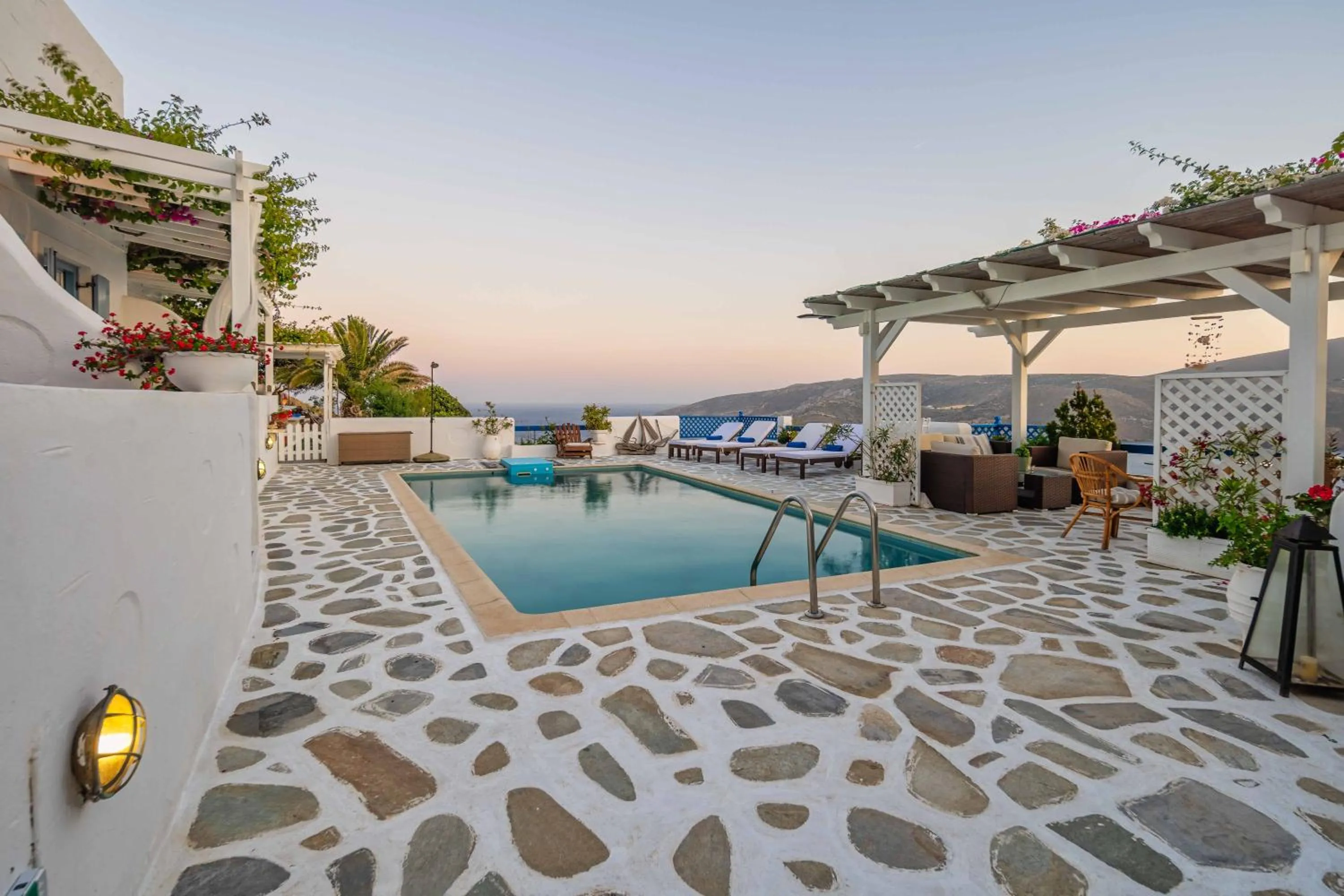 Patio in Studios Kilindra