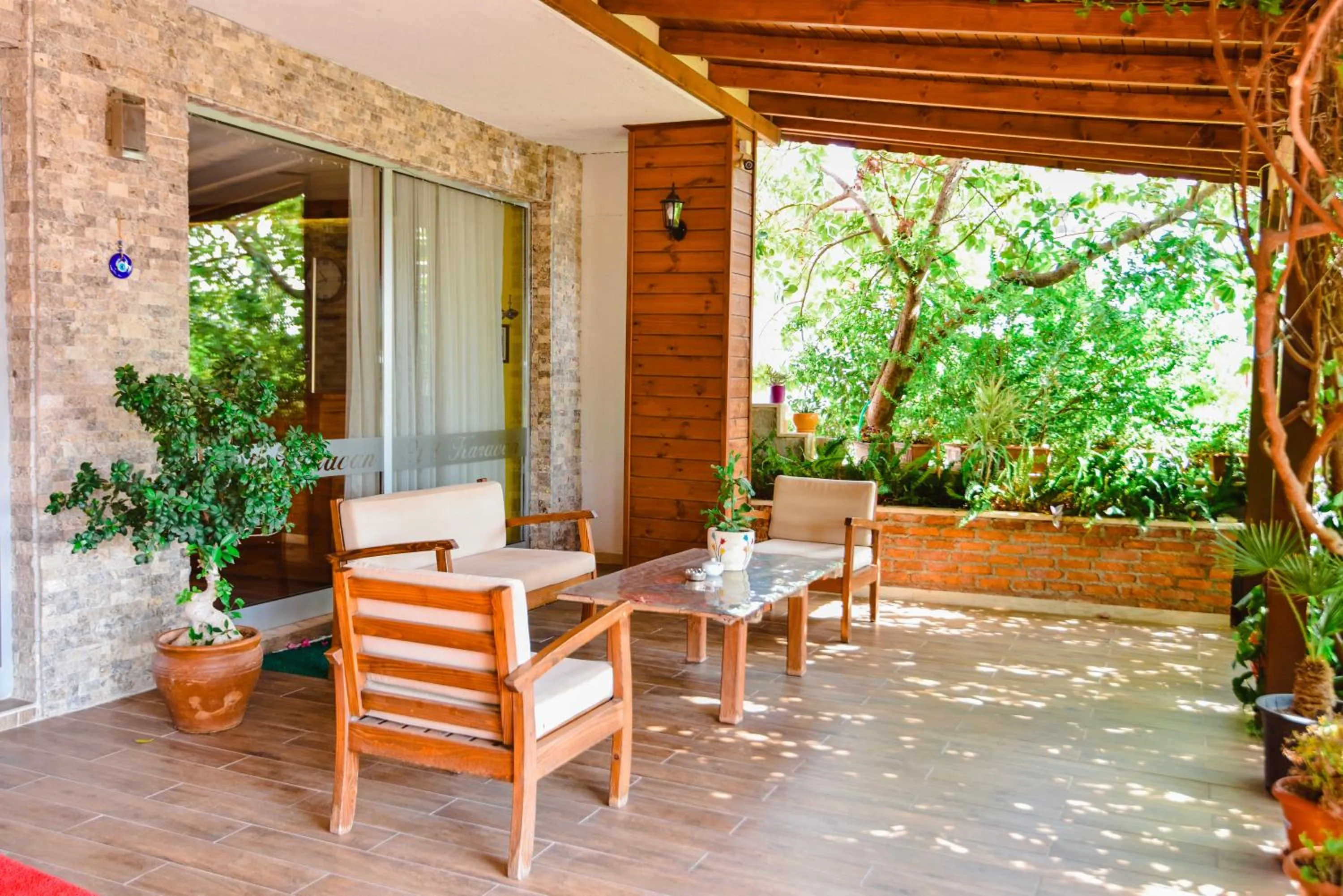 Balcony/Terrace in Karacan Park Hotel - Dalaman Airport