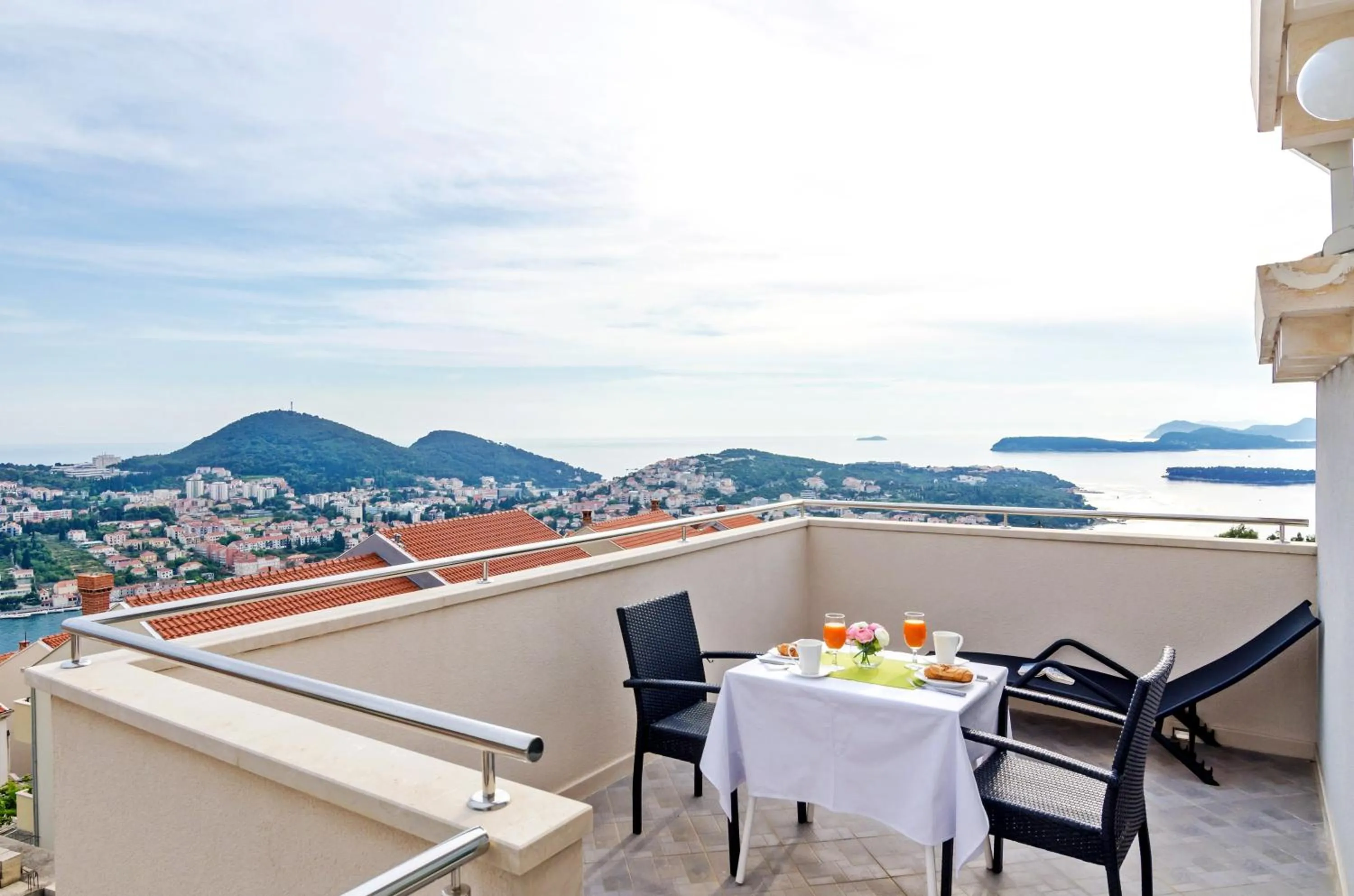 Balcony/Terrace in Apartments Villa Dadić