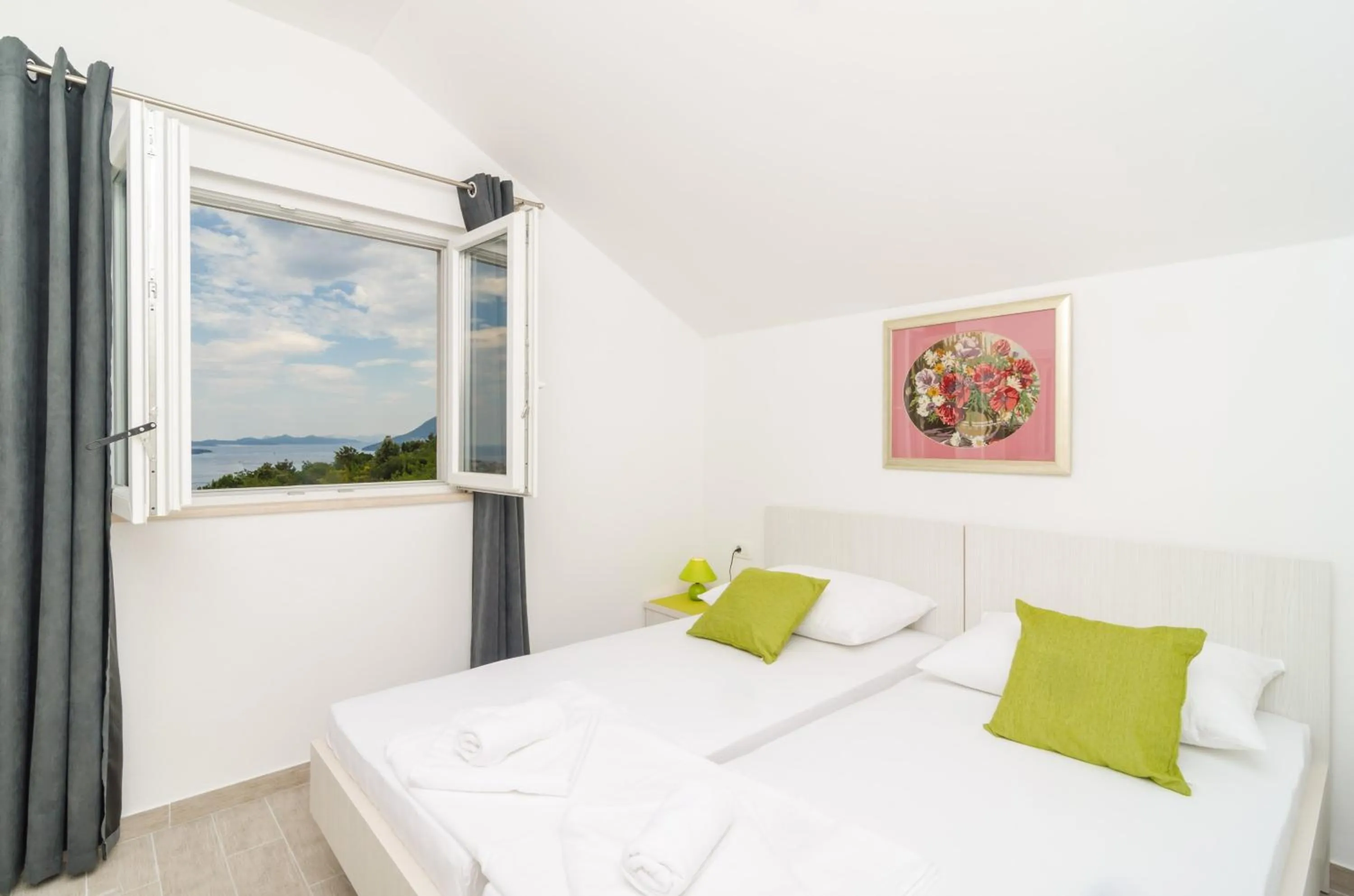 Bedroom, Bed in Apartments Villa Dadić