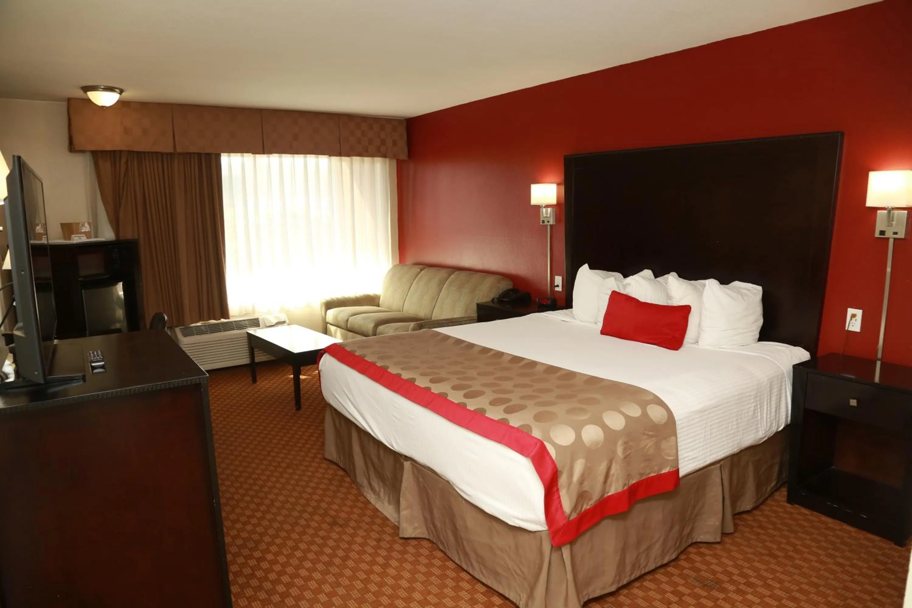 Bed in Ramada by Wyndham Fresno North