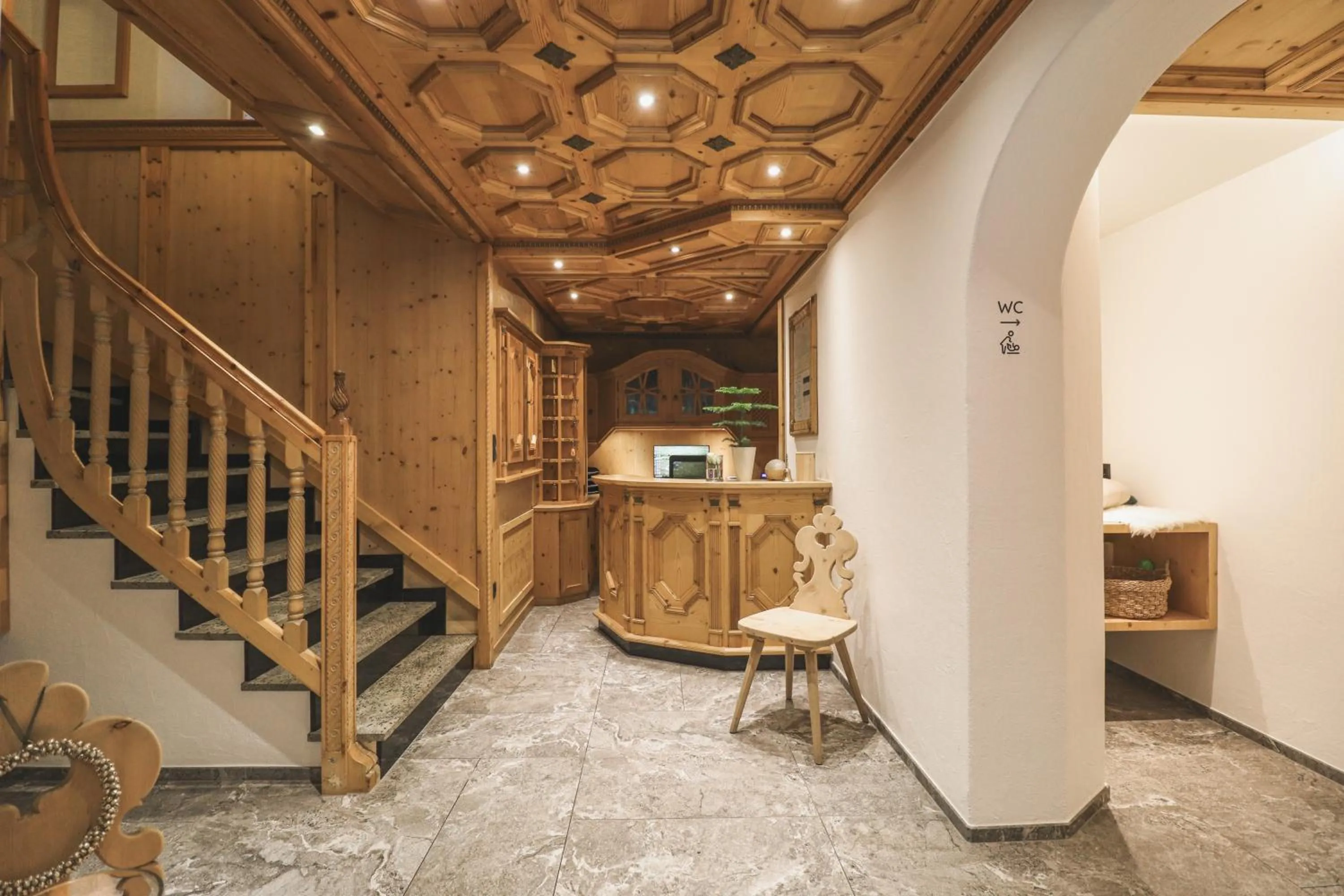 Lobby or reception in Hotel Gallia