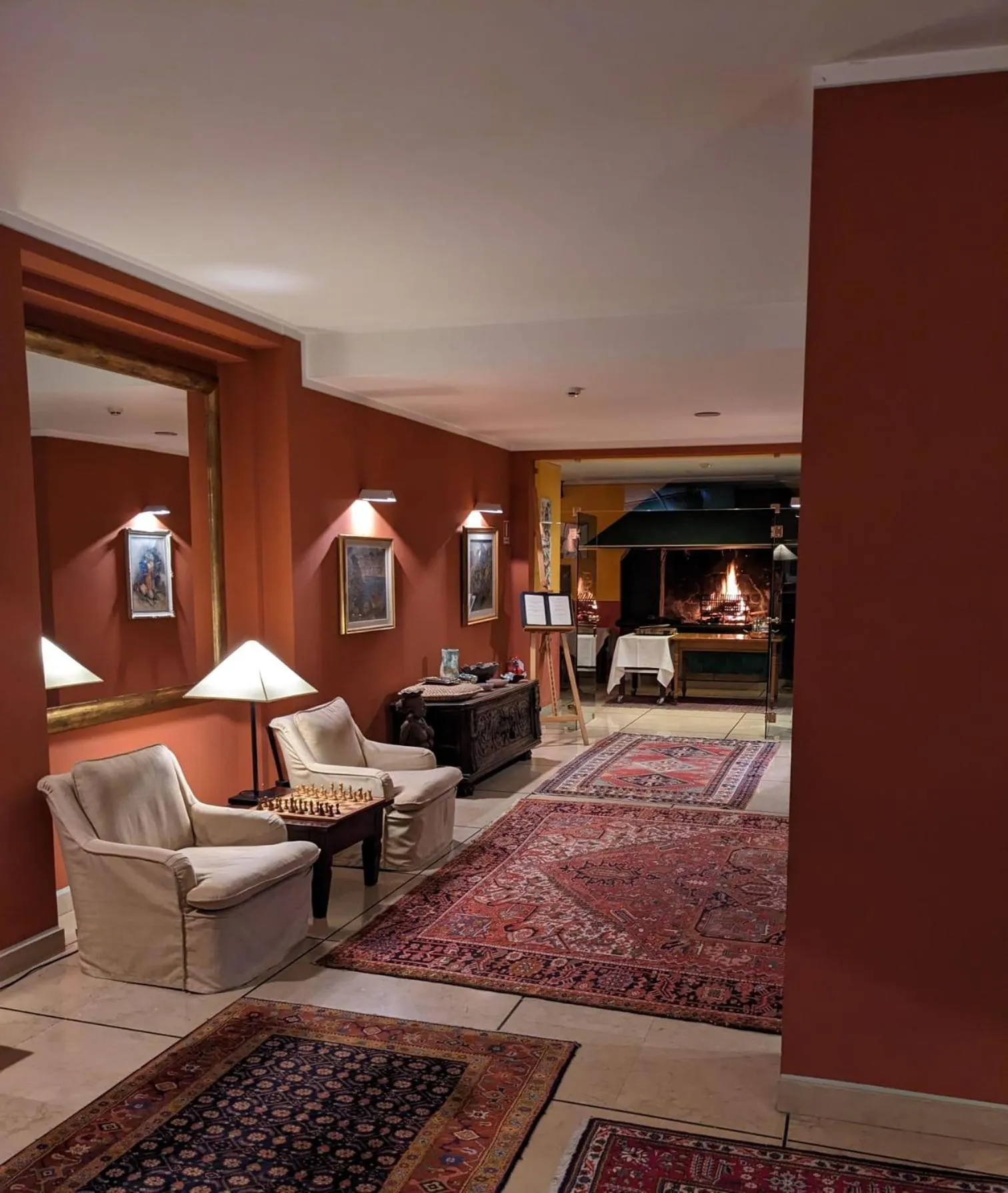 Lobby or reception in Villa Miravalle