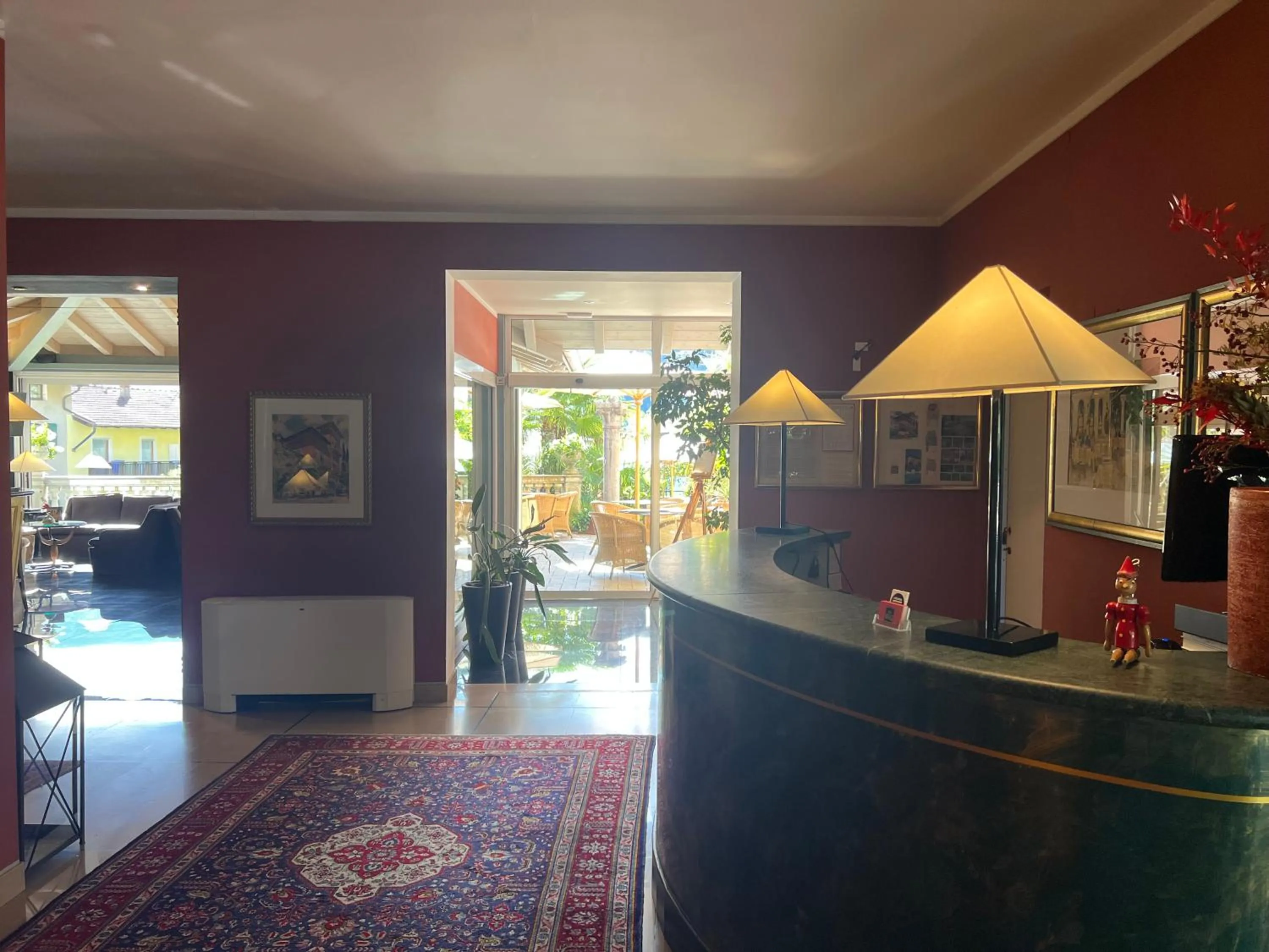 Lobby or reception in Villa Miravalle