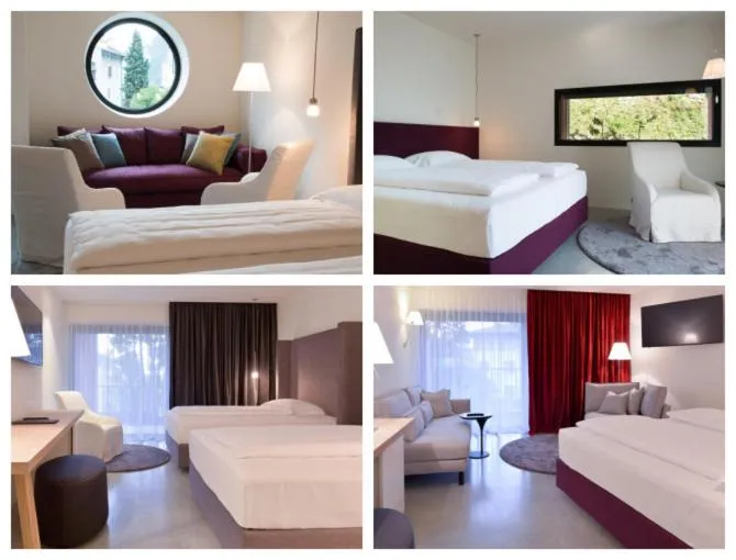 Bedroom, Bed in Villa Miravalle