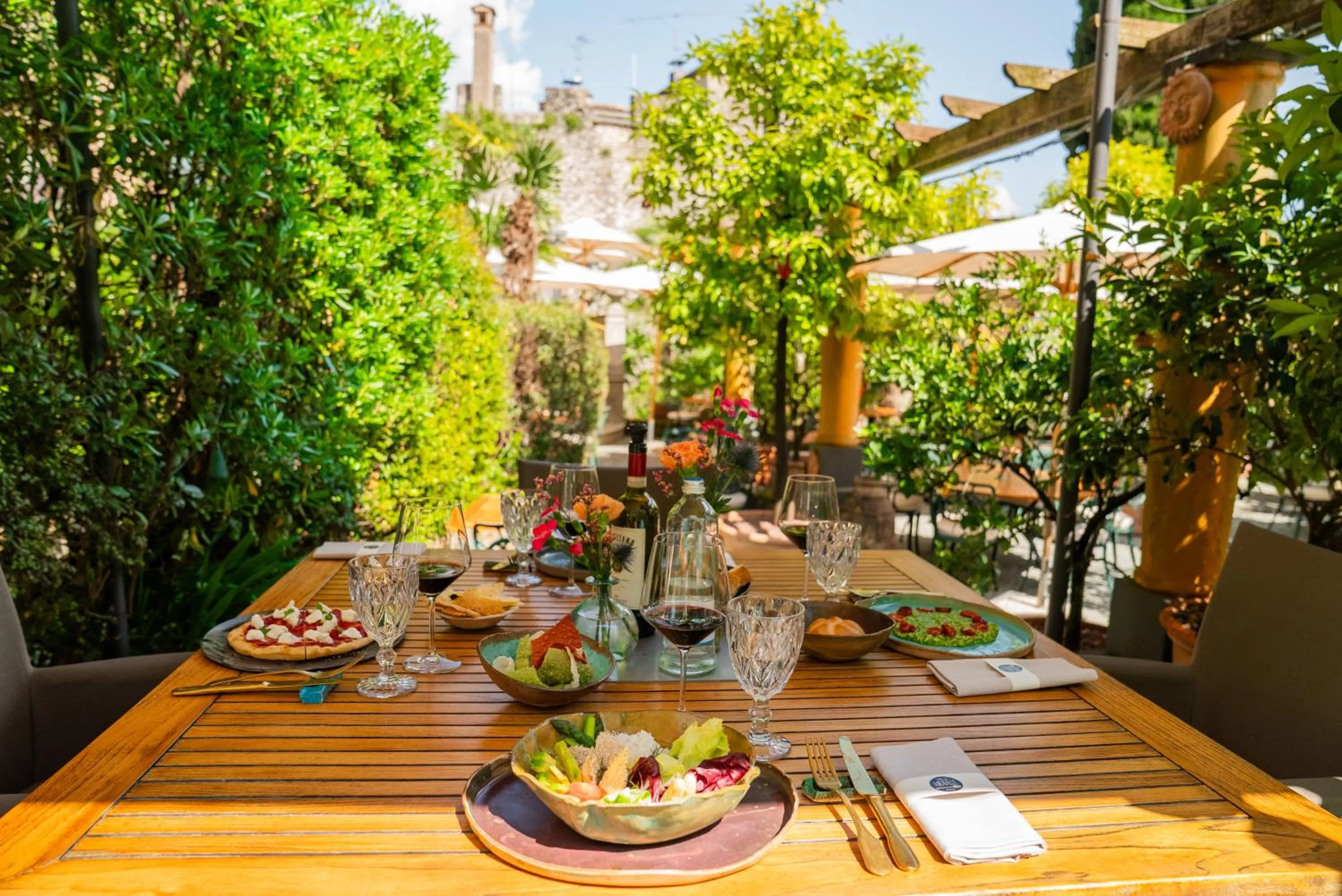 Garden in Villa Miravalle