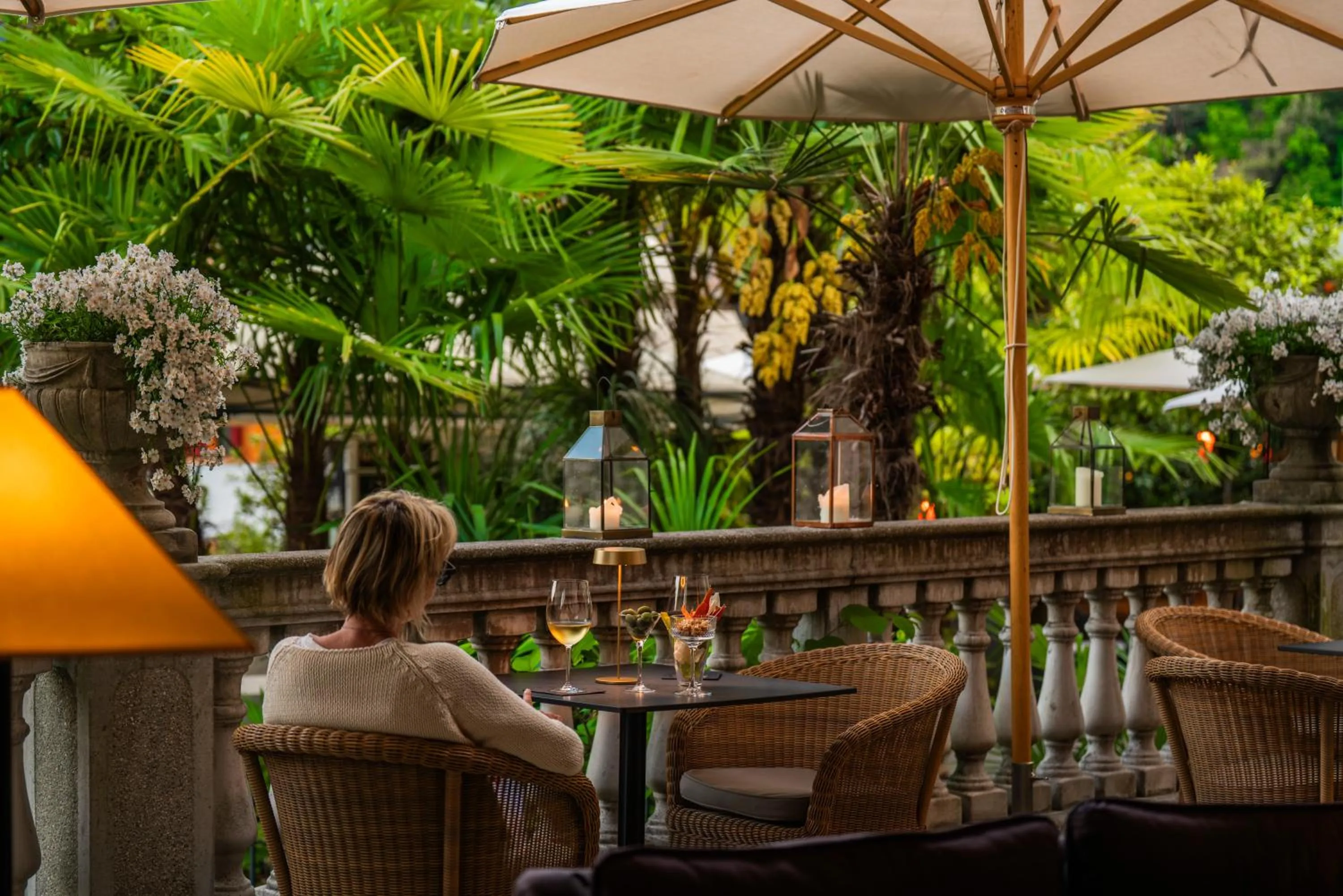 Garden in Villa Miravalle