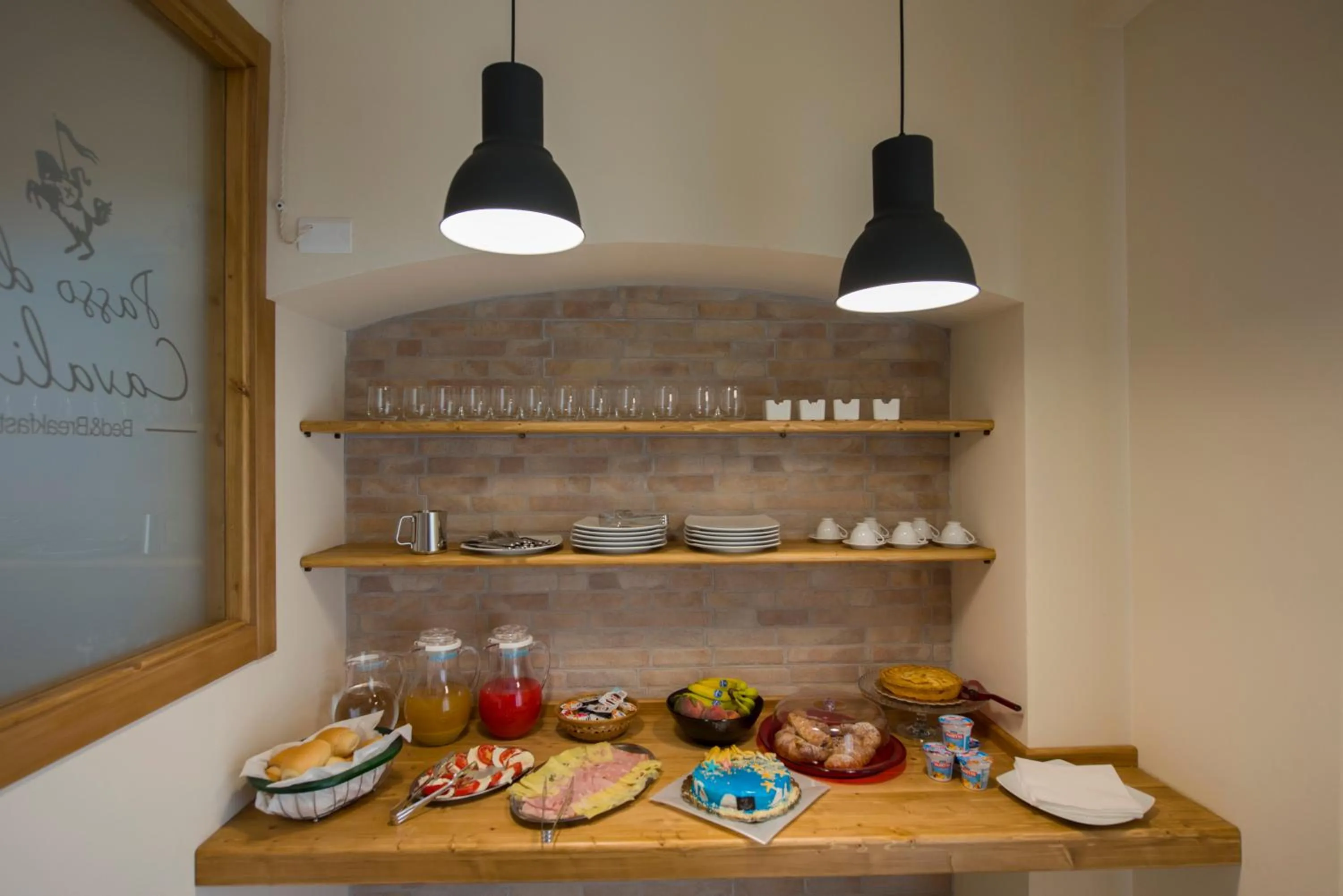 Continental breakfast in Passo del Cavaliere