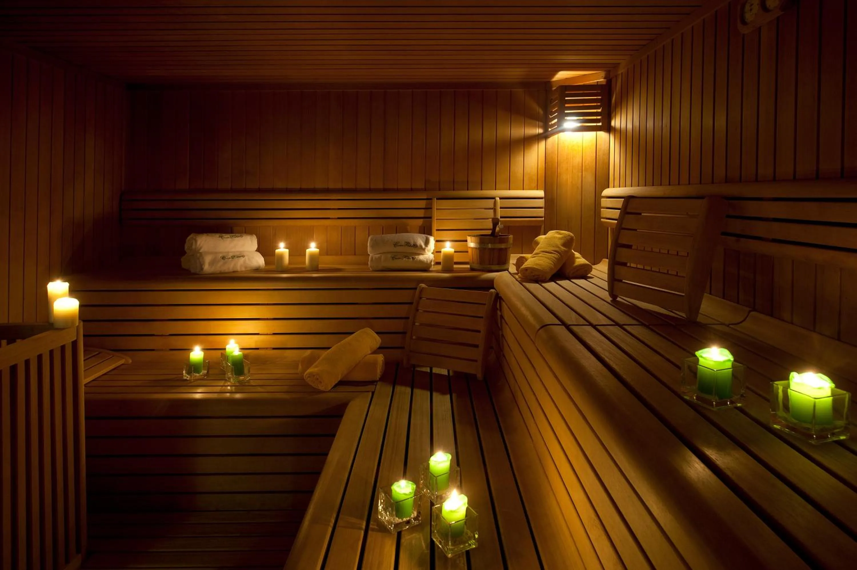 Sauna in Centro Pineta Family Hotel & Wellness