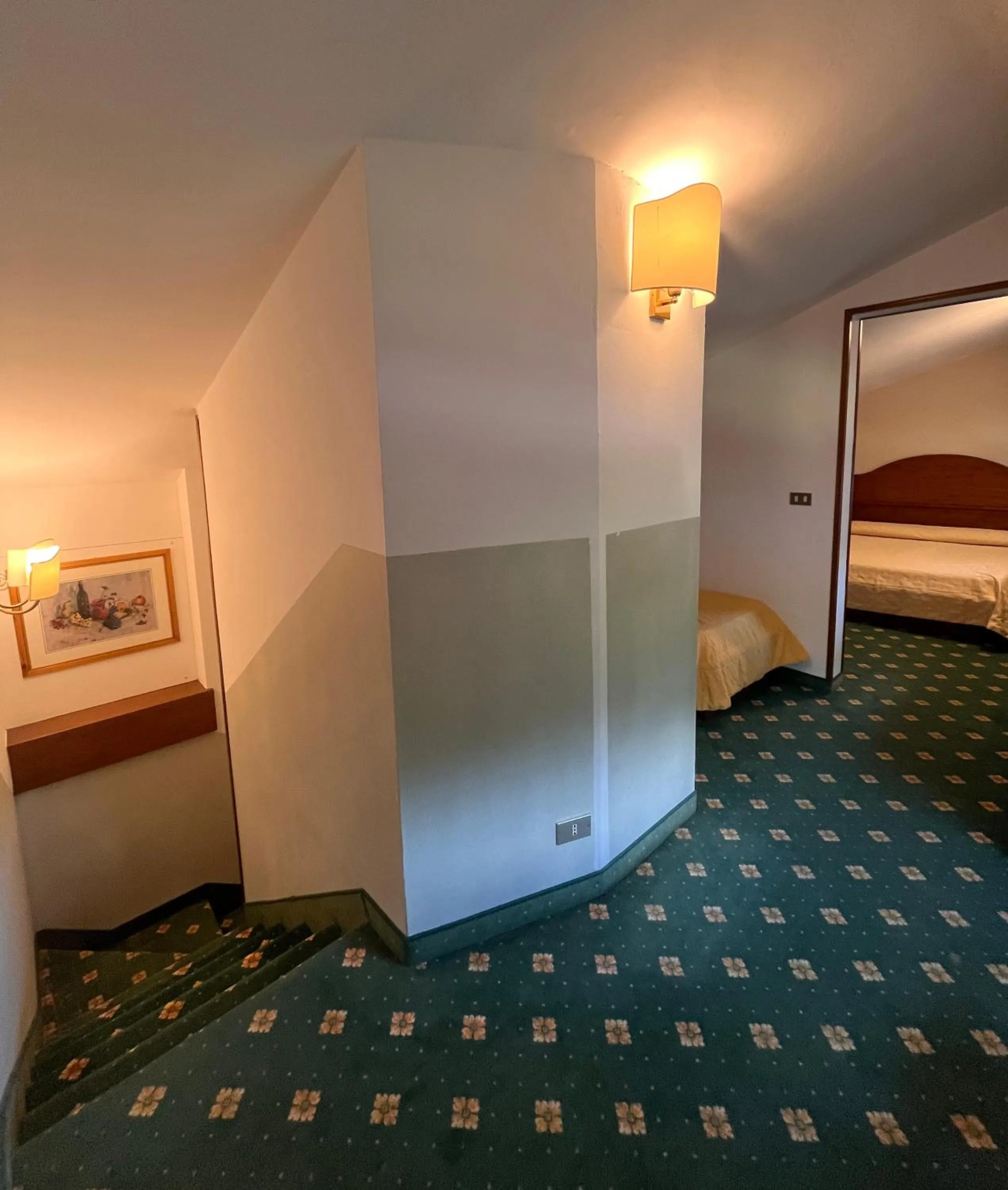 Bed in Centro Pineta Family Hotel & Wellness