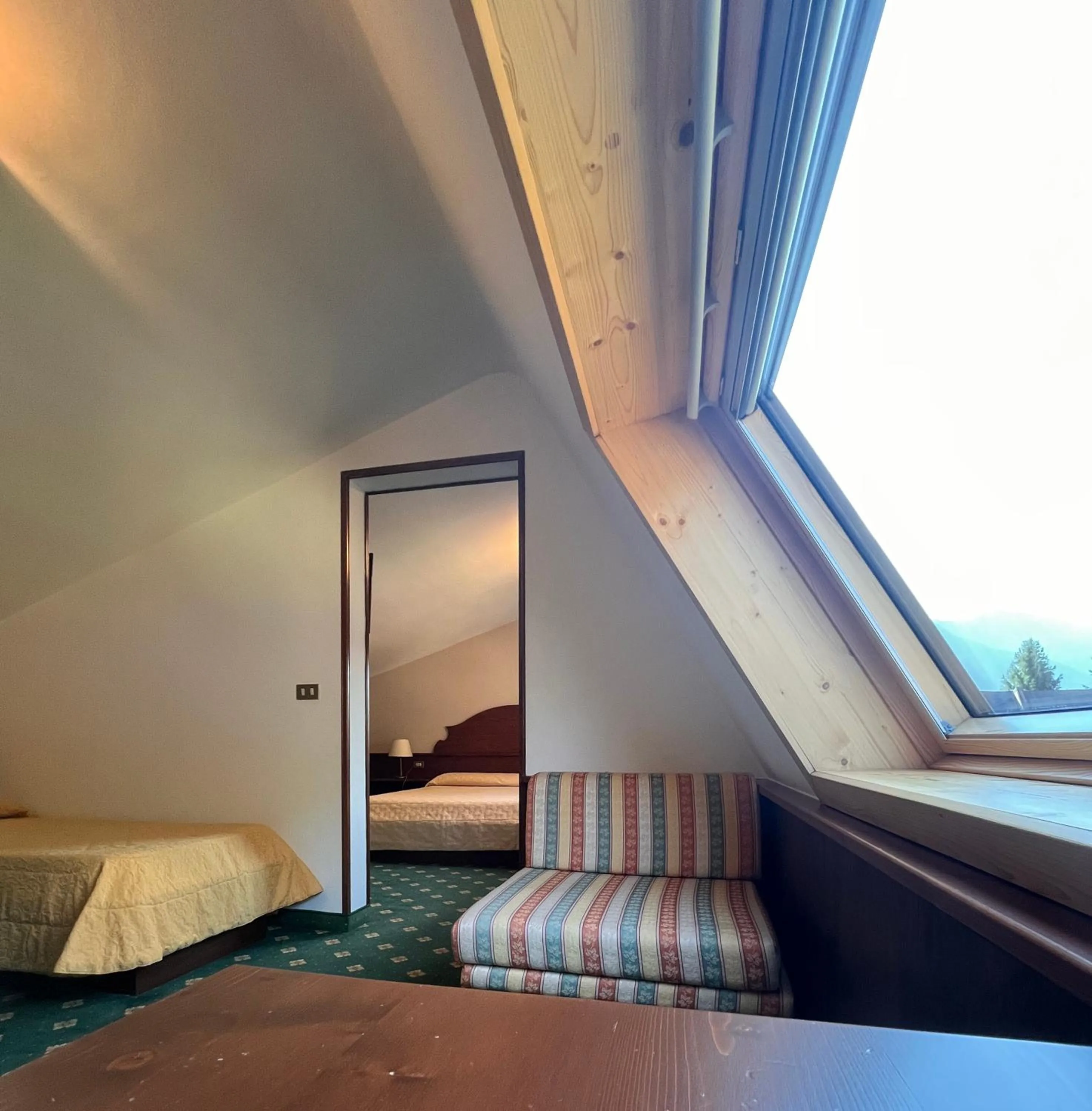 Bed in Centro Pineta Family Hotel & Wellness