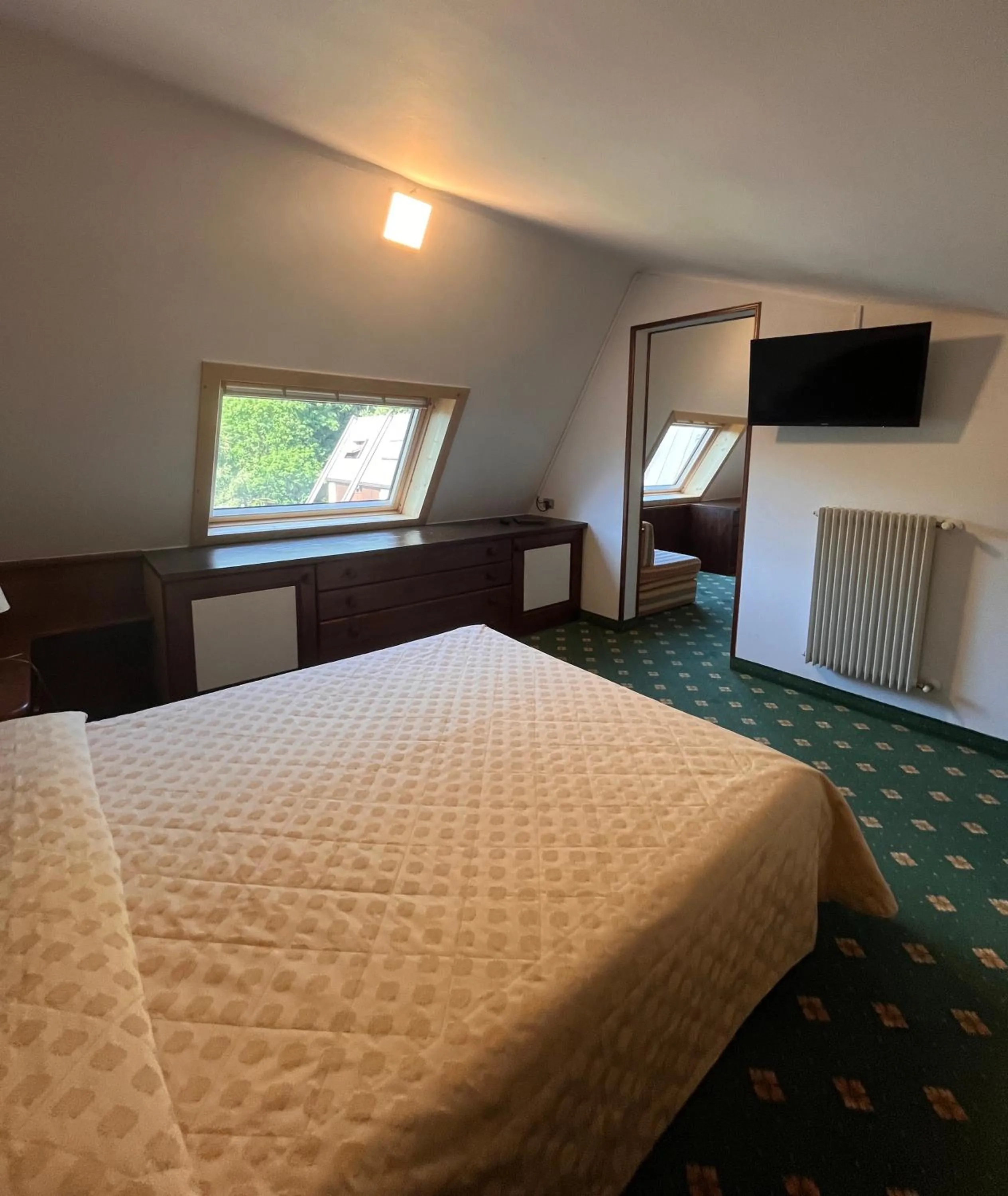 Bed in Centro Pineta Family Hotel & Wellness