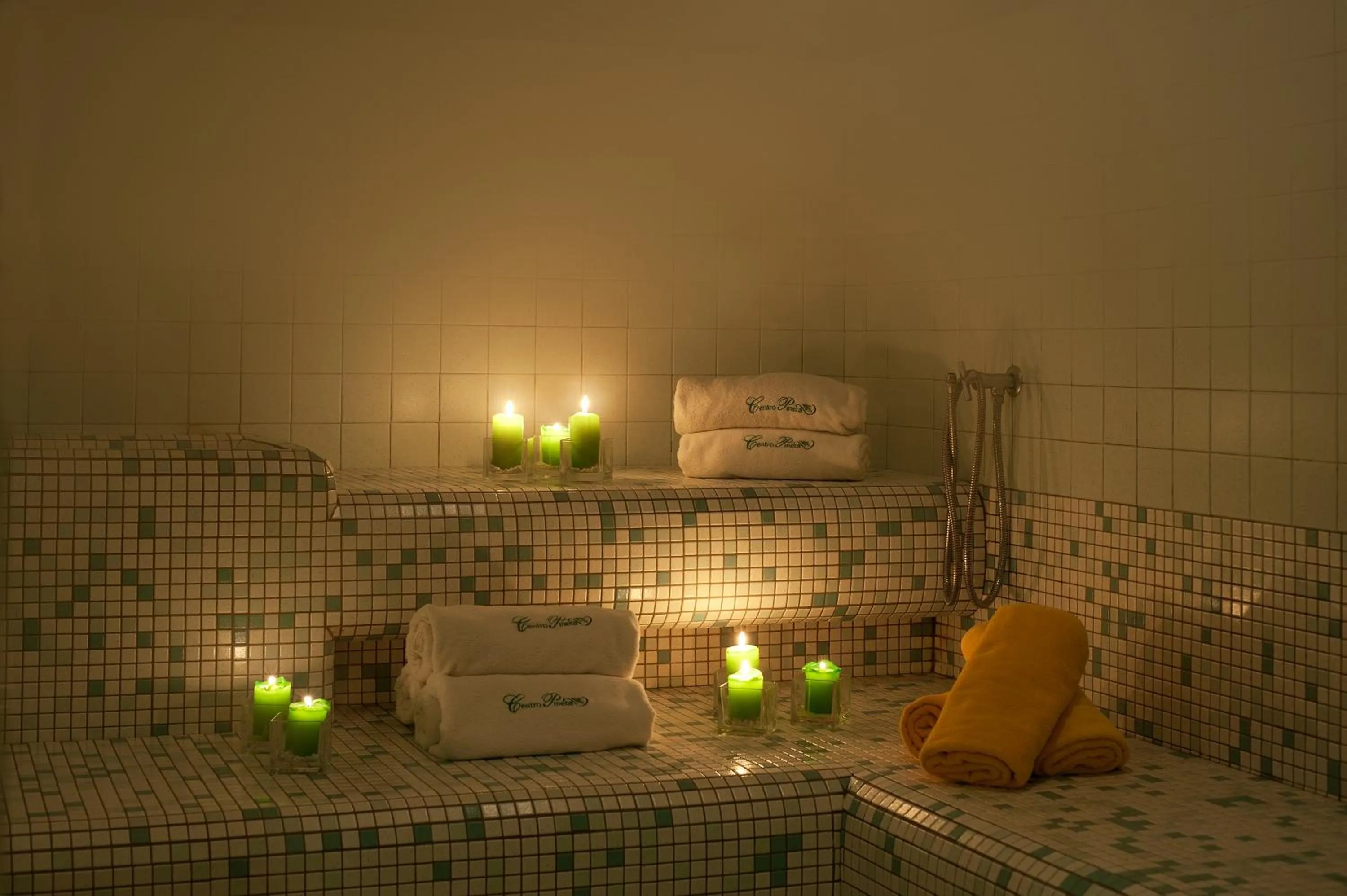 Steam room in Centro Pineta Family Hotel & Wellness