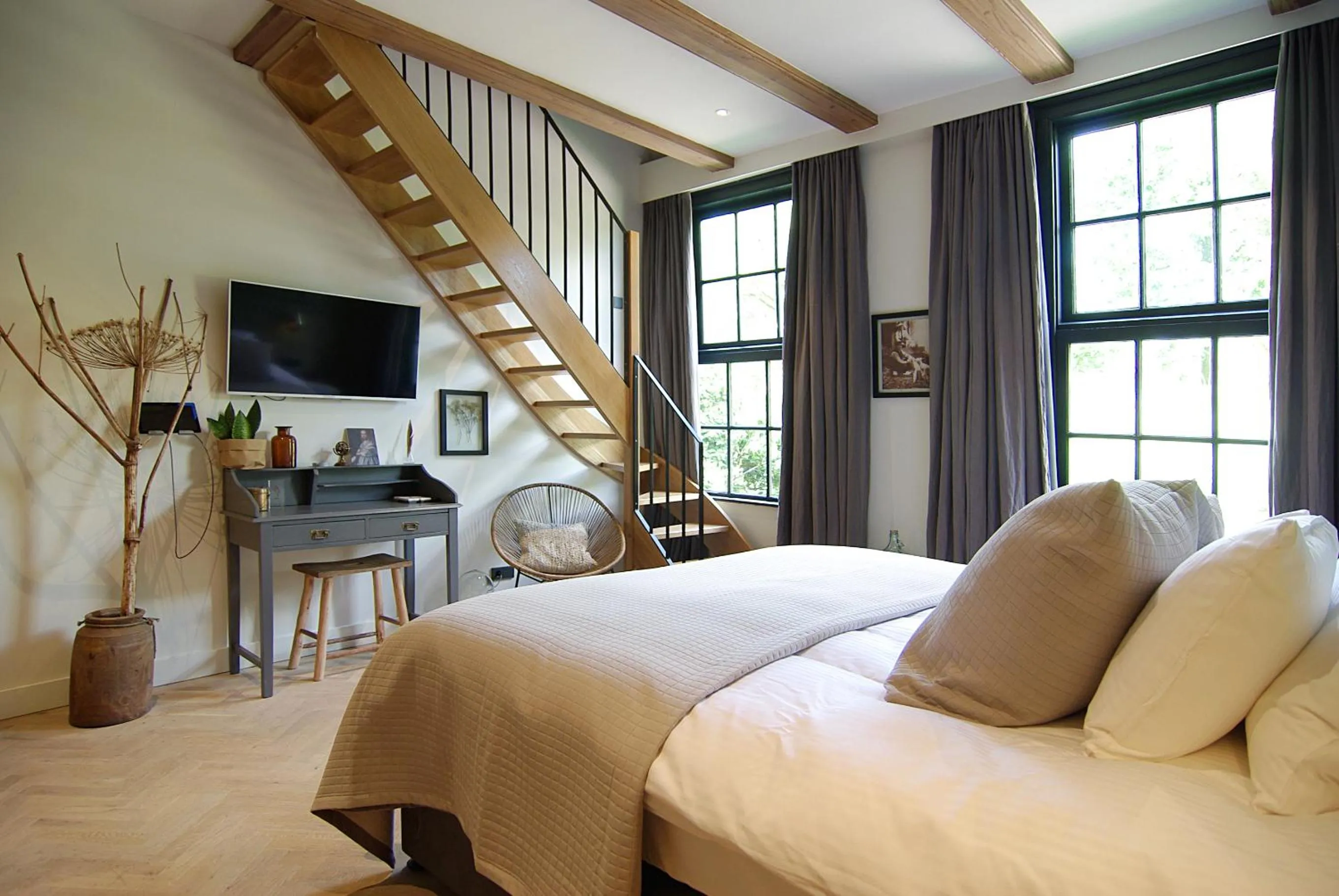 Bed in Authentic Farmhouse - De Vergulden Eenhoorn