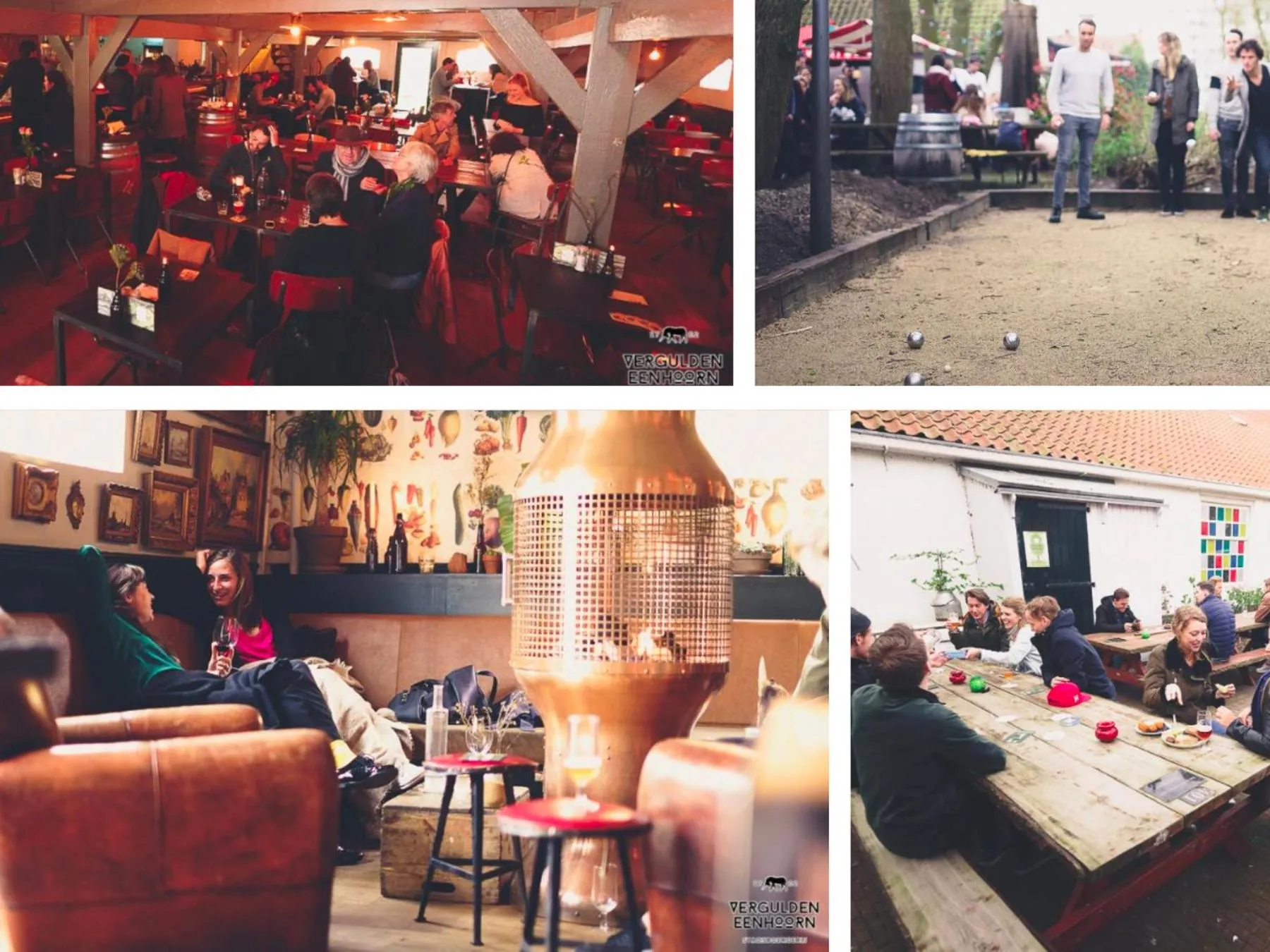 Restaurant/places to eat in Authentic Farmhouse - De Vergulden Eenhoorn