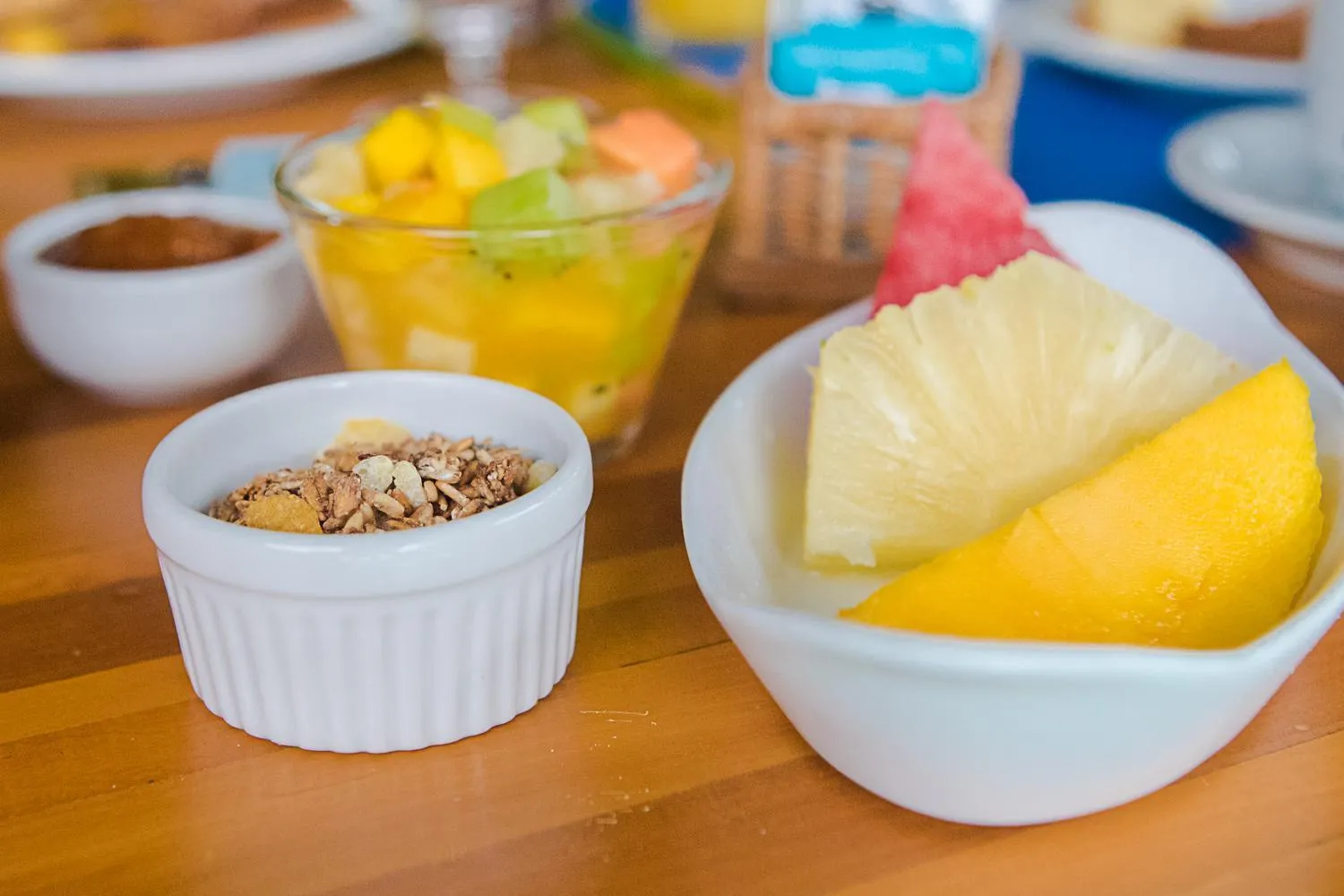 Food close-up in Villa dos Corais