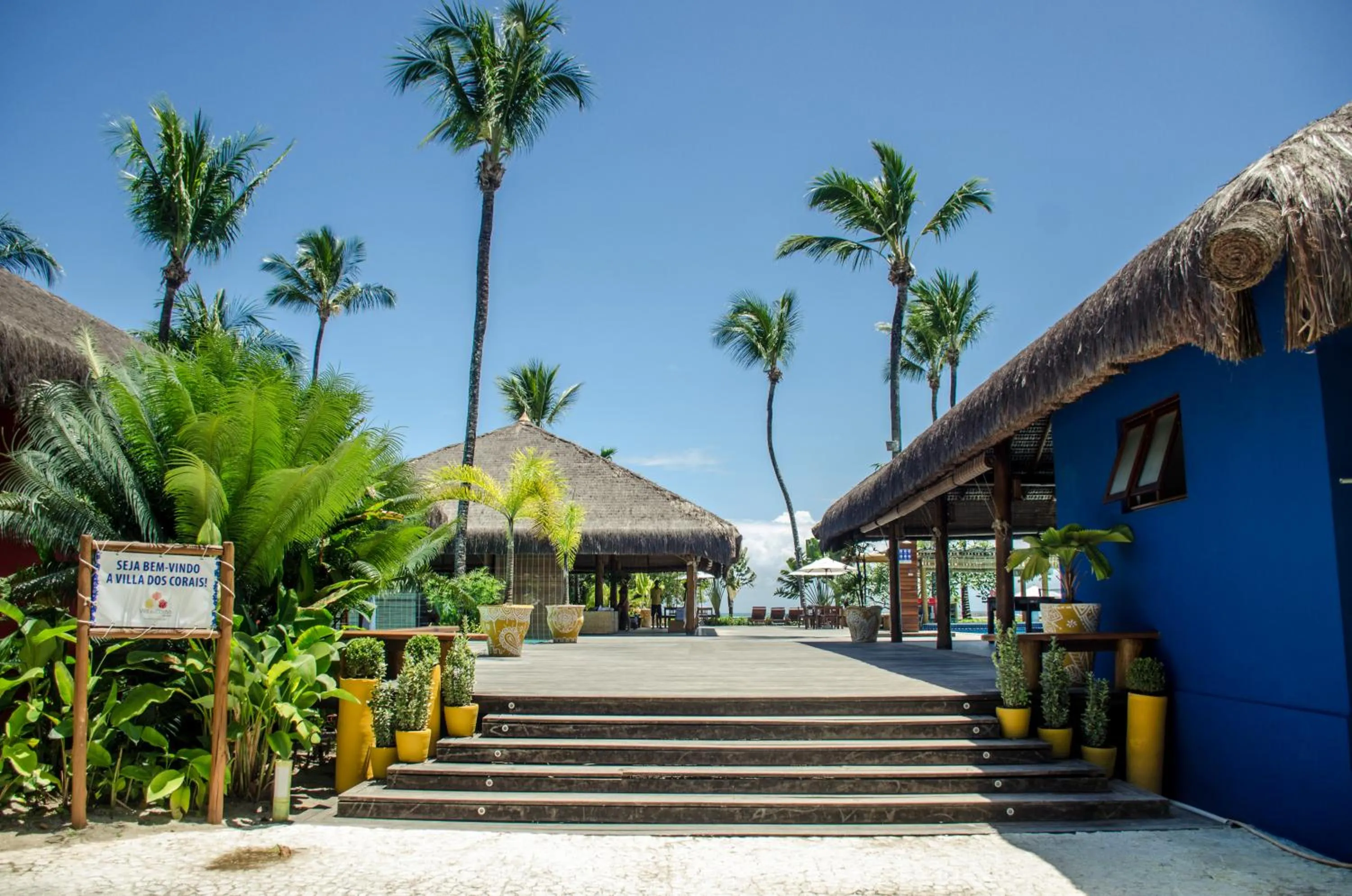 Lobby or reception in Villa dos Corais