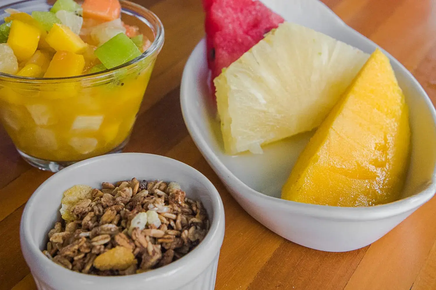 Food close-up in Villa dos Corais Food close-up in Villa dos Corais