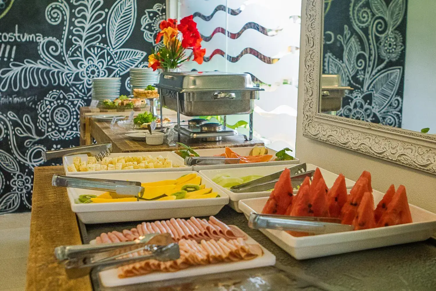 Food close-up in Villa dos Corais Food close-up in Villa dos Corais