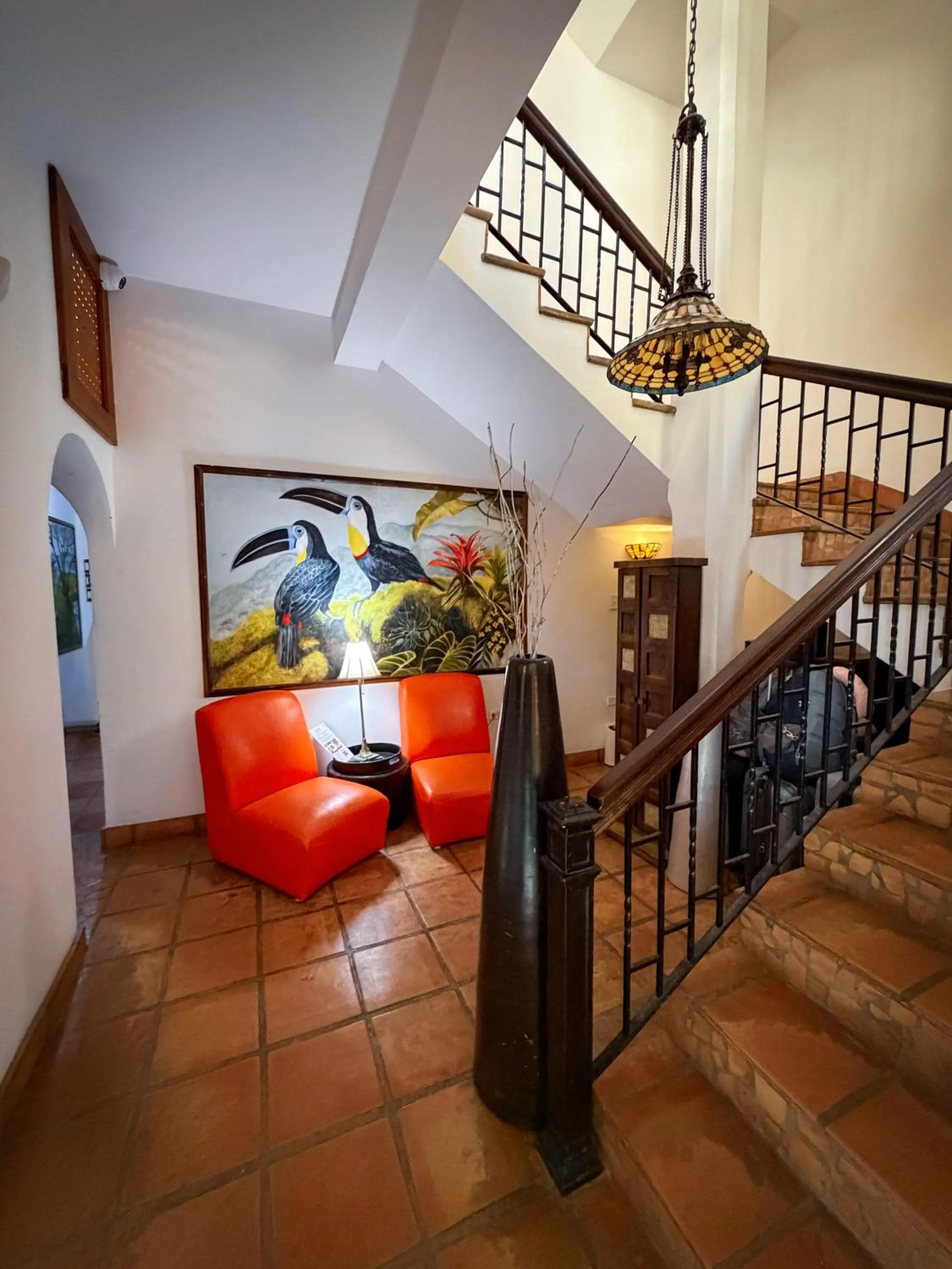 Seating area in Acacia Boutique Hotel