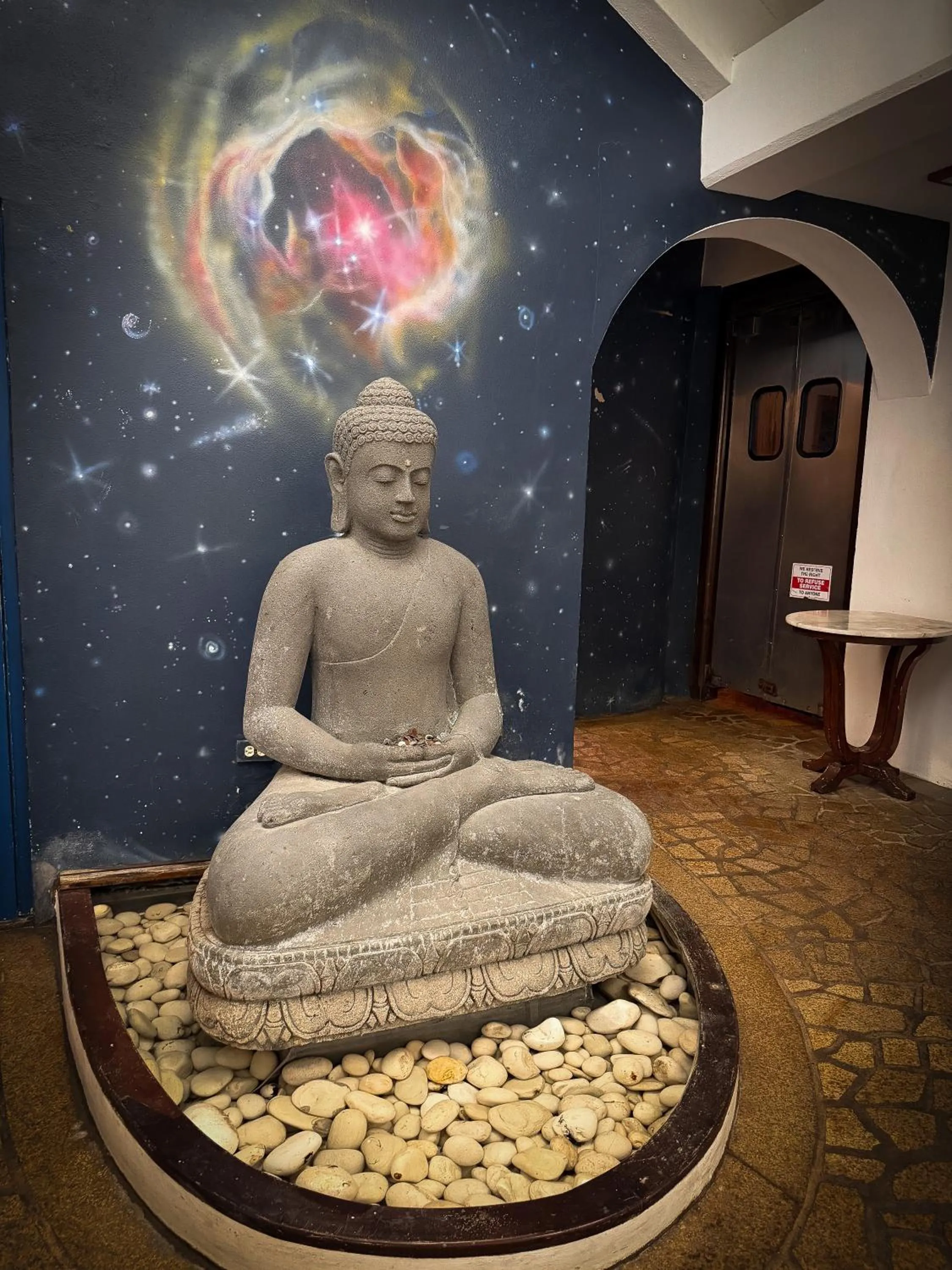 Decorative detail in Acacia Boutique Hotel