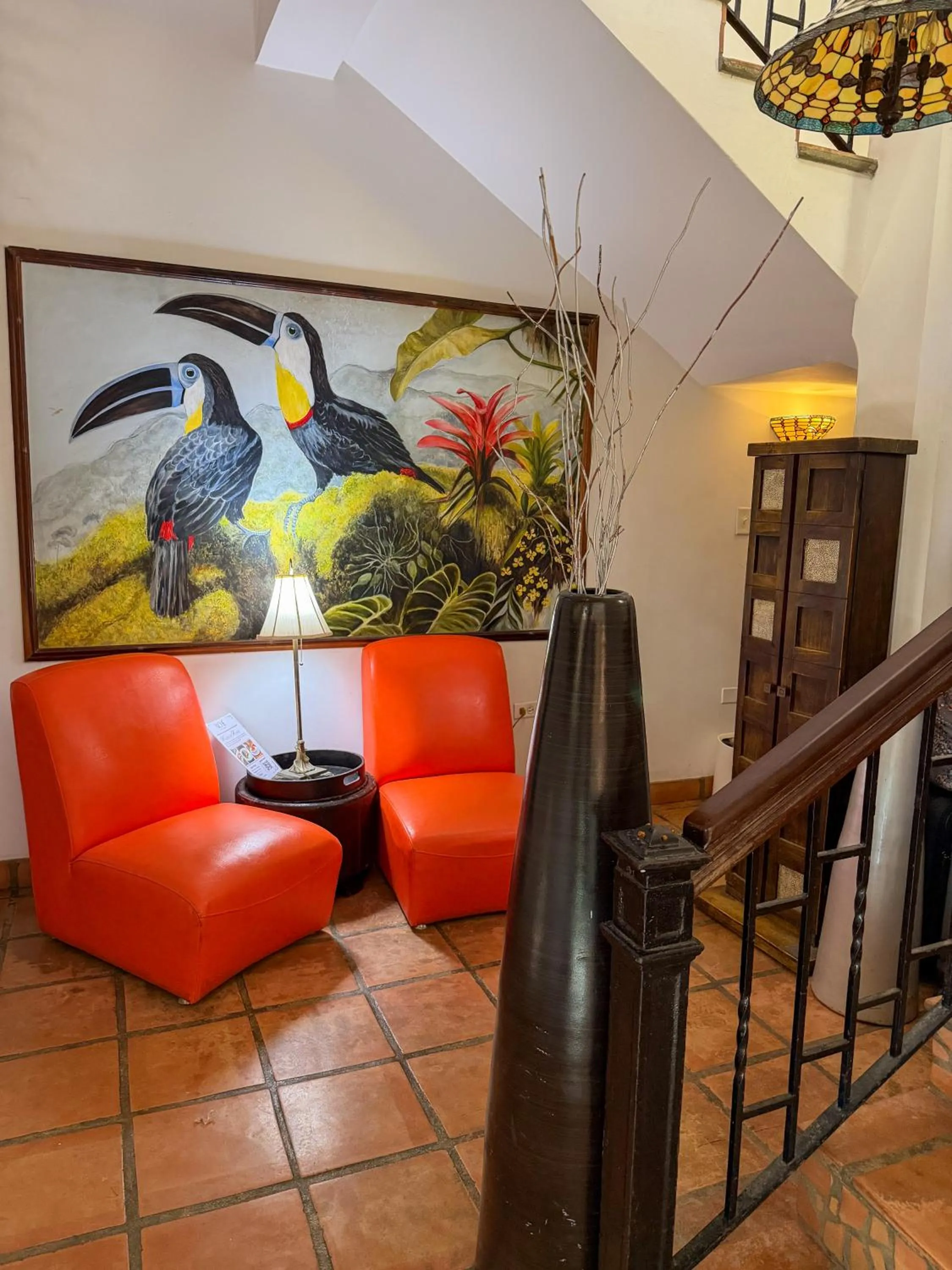 Seating area in Acacia Boutique Hotel