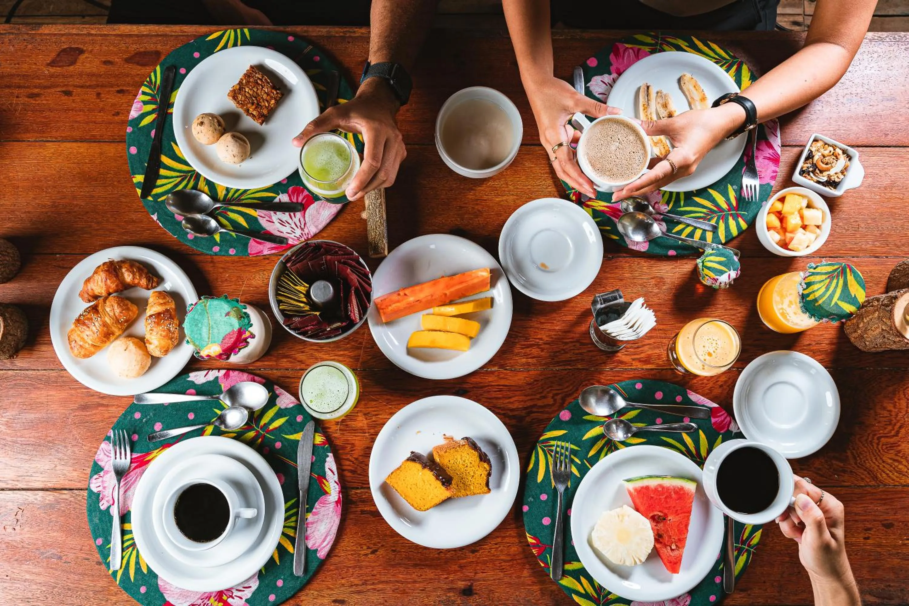 Buffet breakfast in Rancho Do Peixe