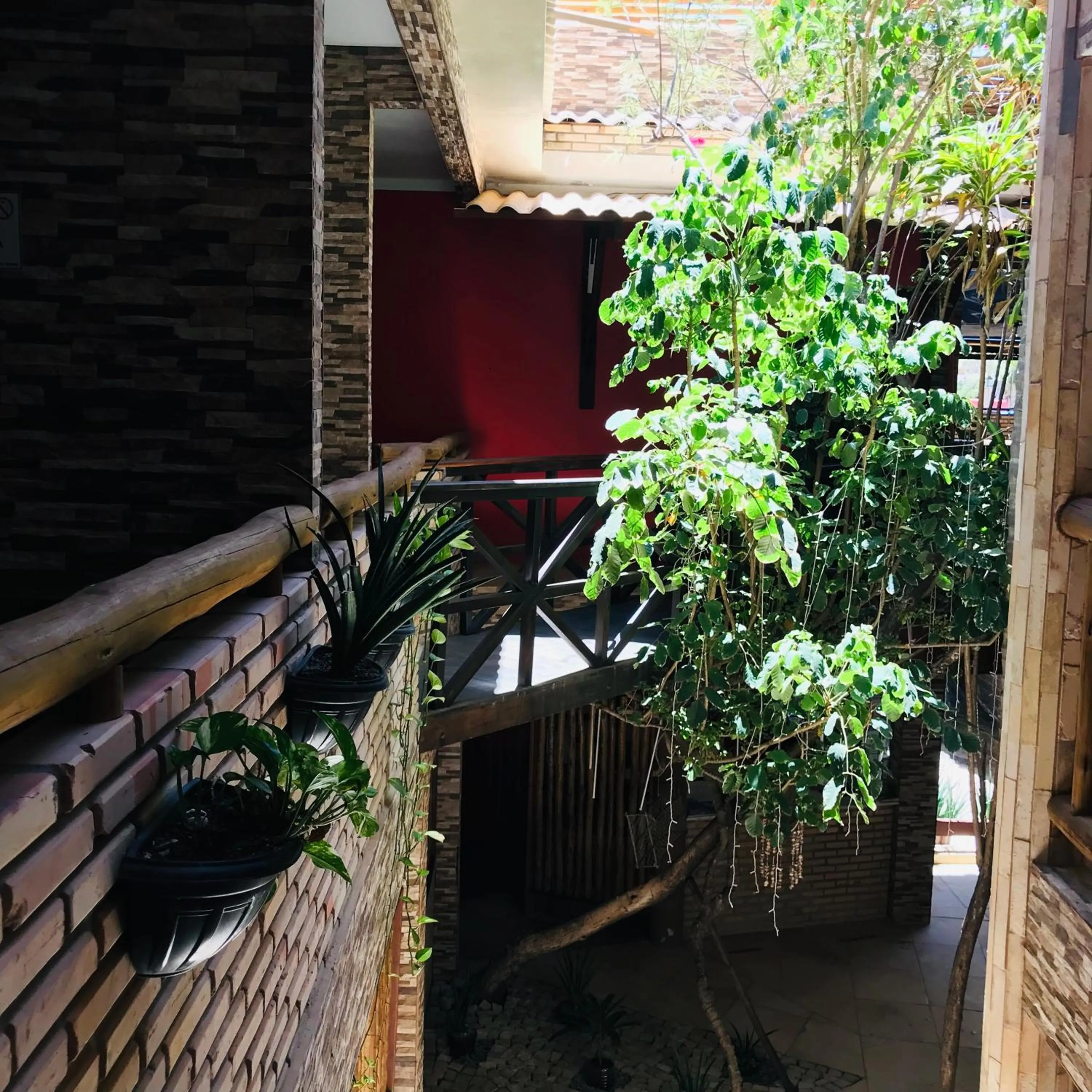 Garden in Hotel Pousada Latitude