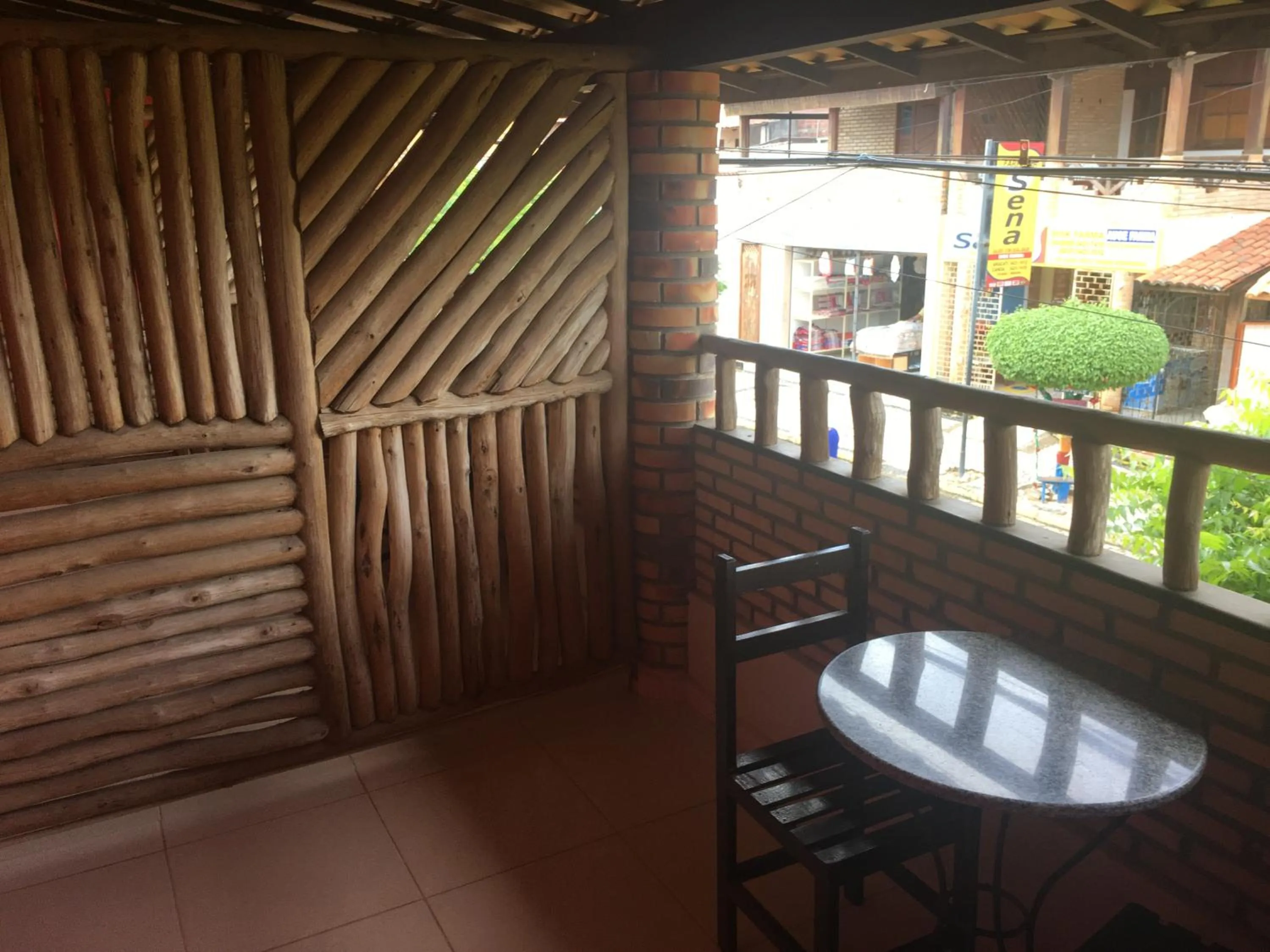 Patio in Hotel Pousada Latitude