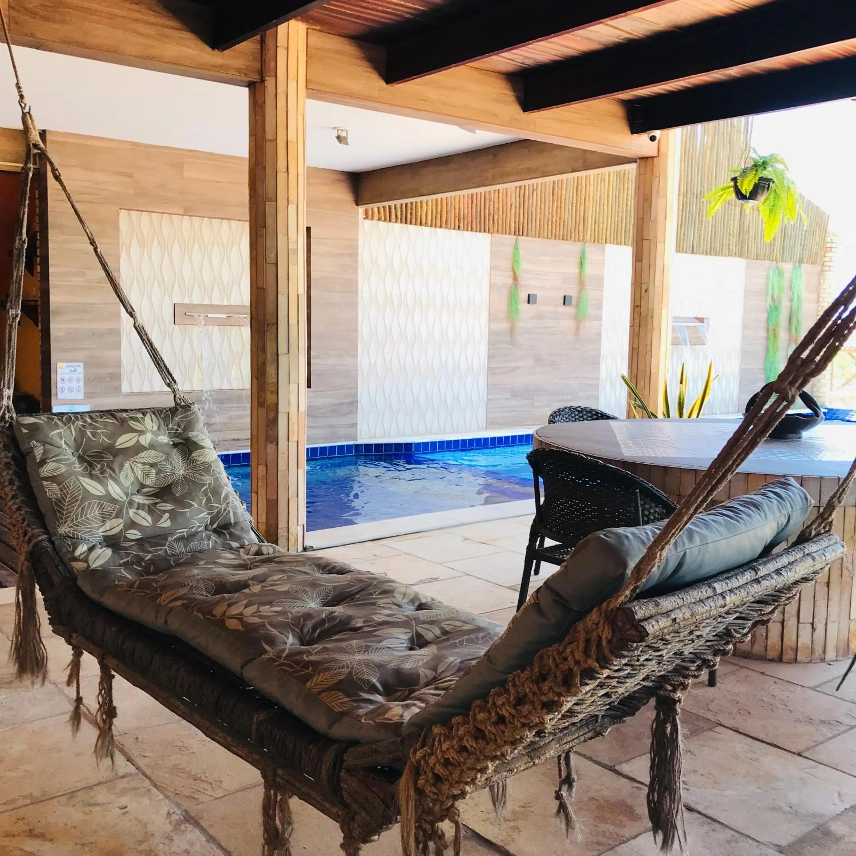 Seating area in Hotel Pousada Latitude