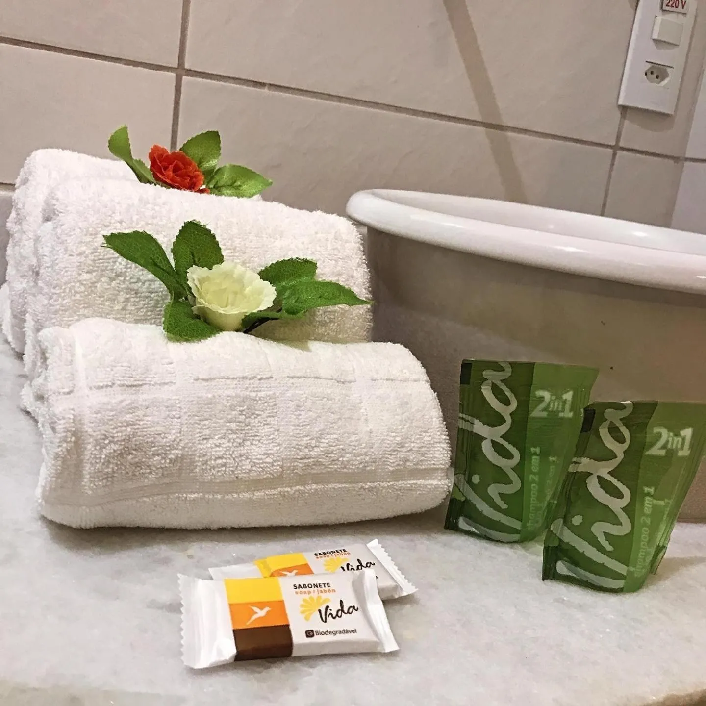 Bathroom in Hotel Pousada Latitude