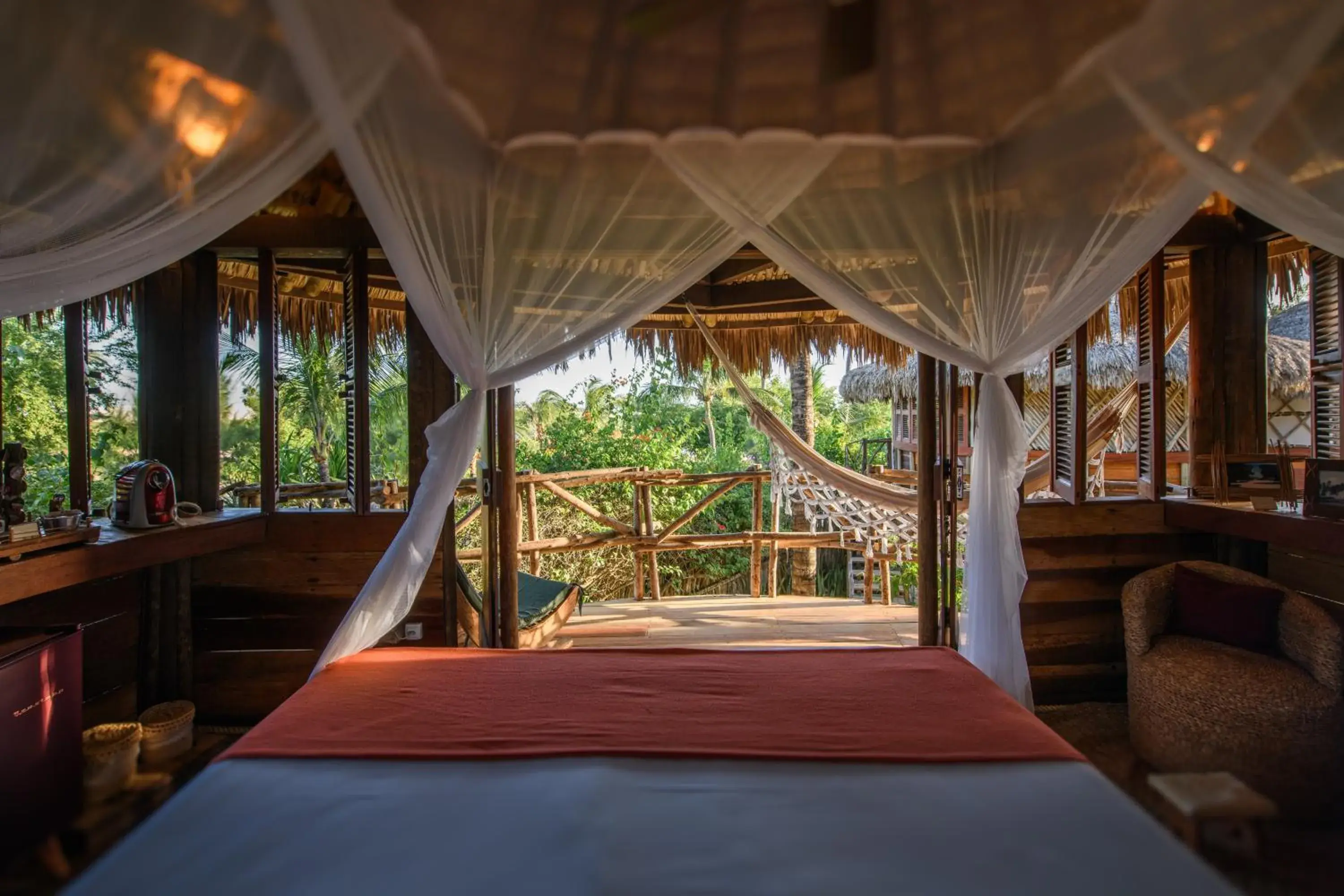 Bed in Vila Kalango Bed in Vila Kalango