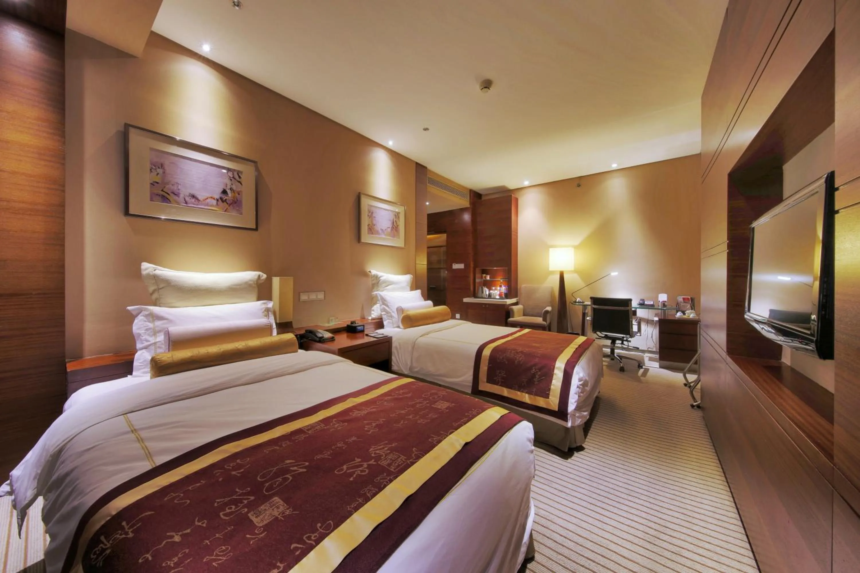 Bed in Hilton Garden Inn Shanghai Caohejing Hi-Tech Park